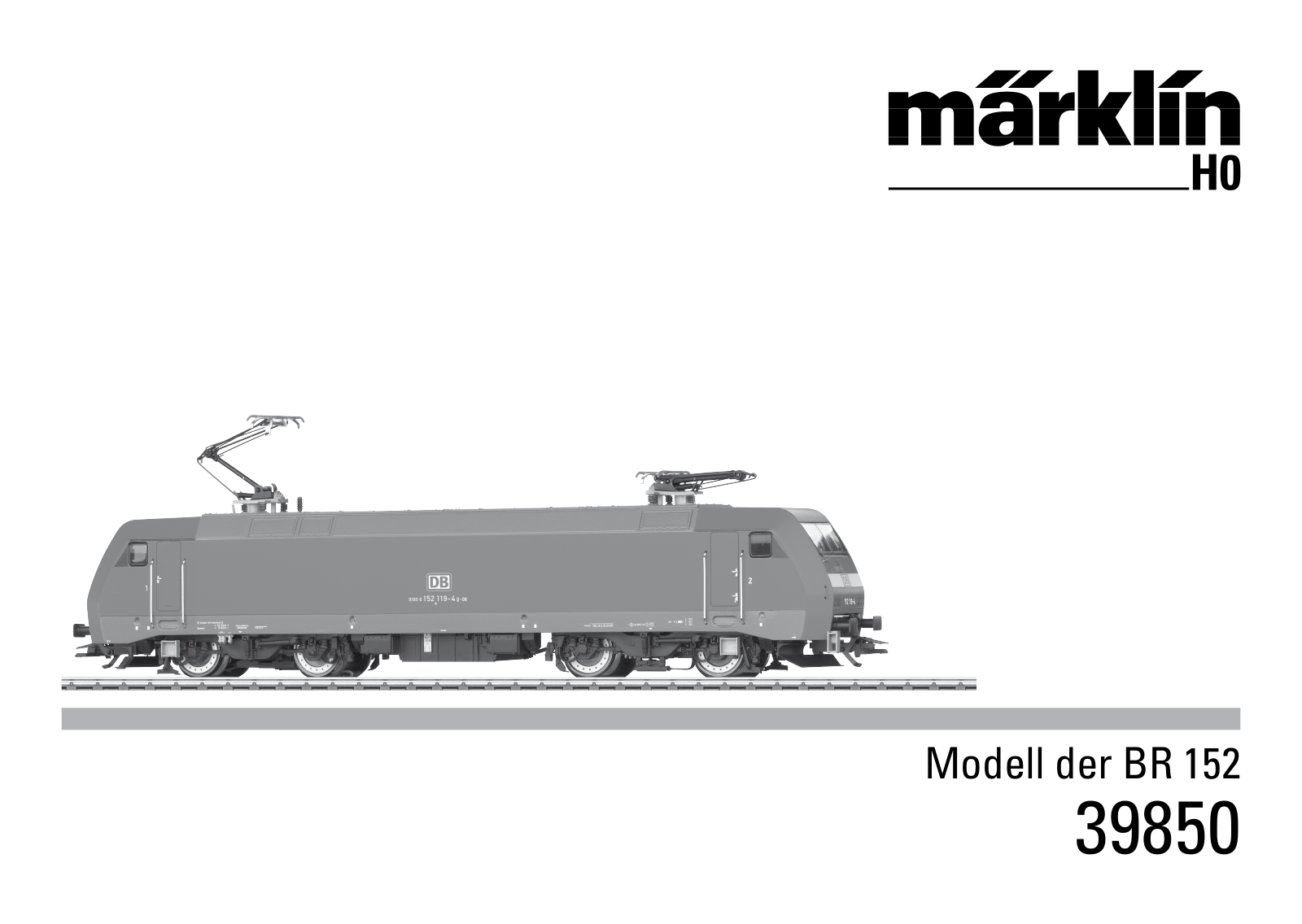Märklin 39850 User manual - ManualMachine.com