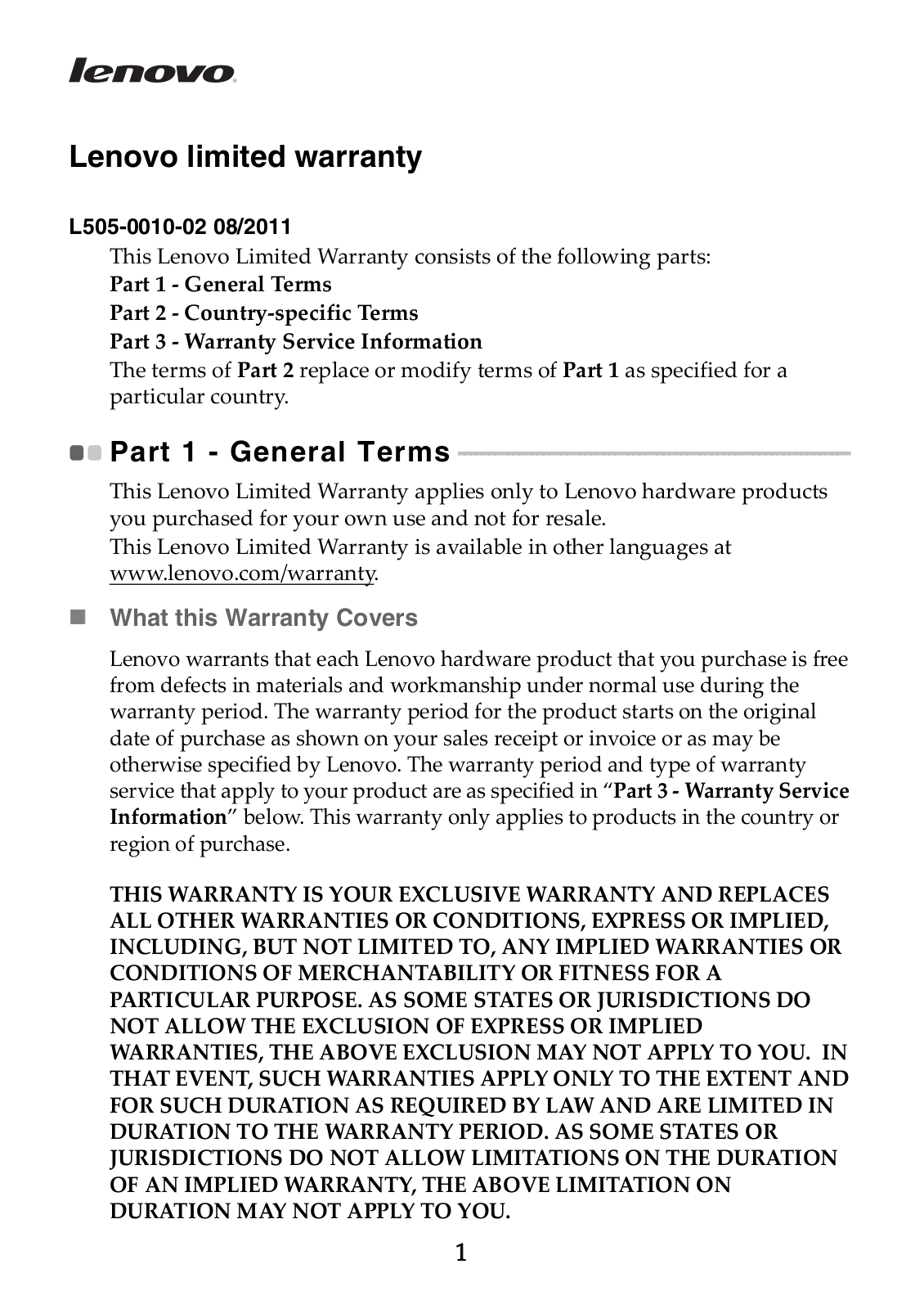 Lenovo B40-70 User Manual