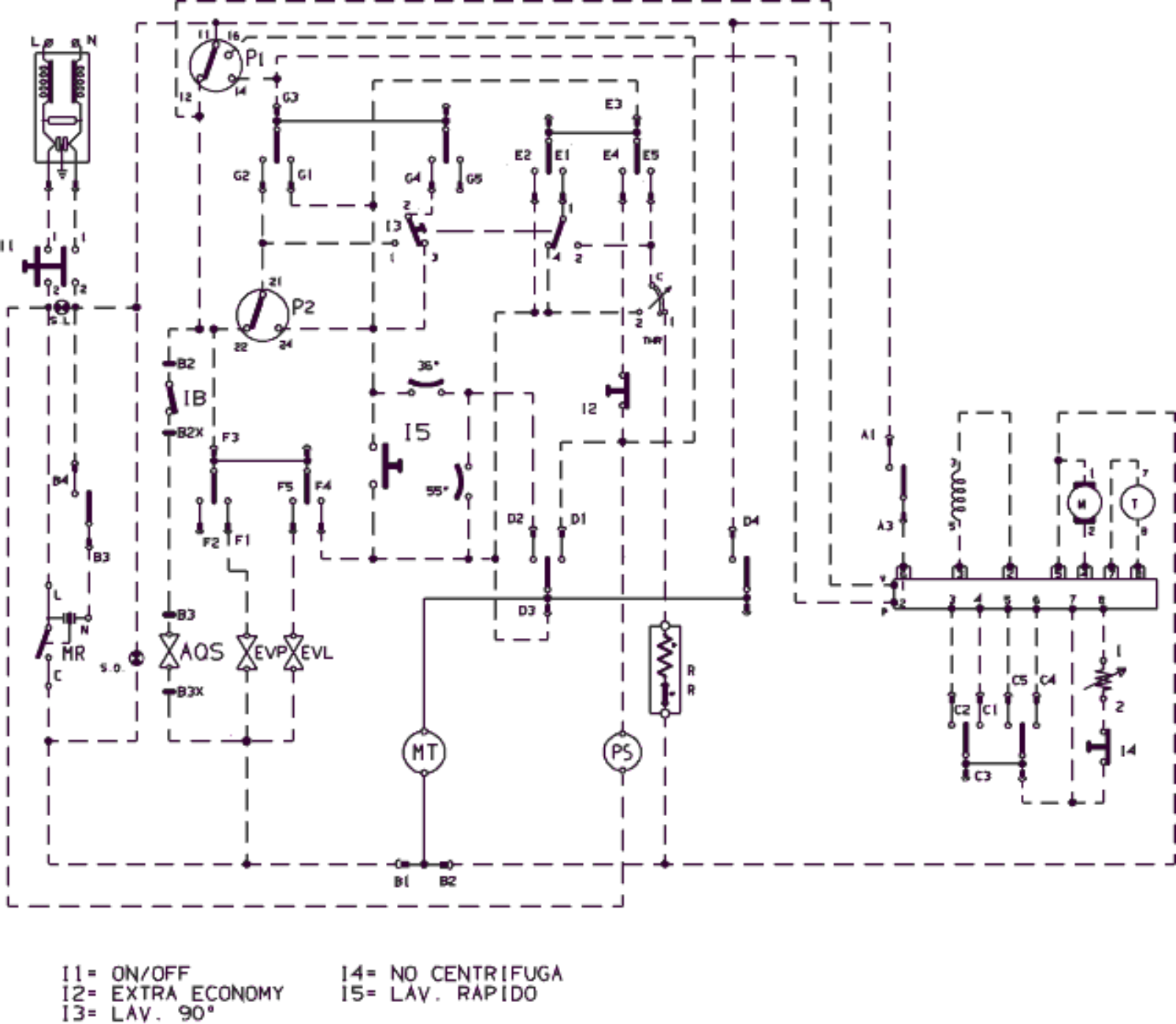 Ariston AL957TXSTR Schematic