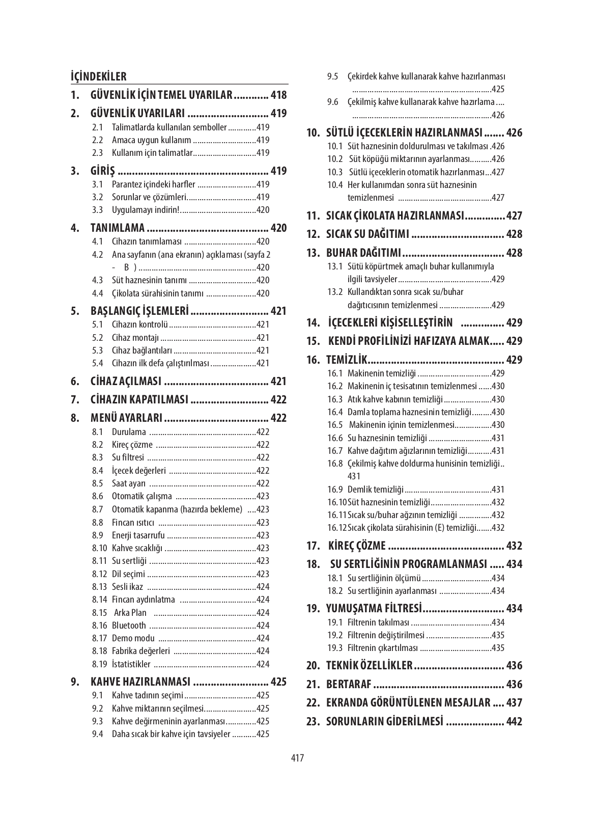 Delonghi ECAM650.75.MS Instruction manuals