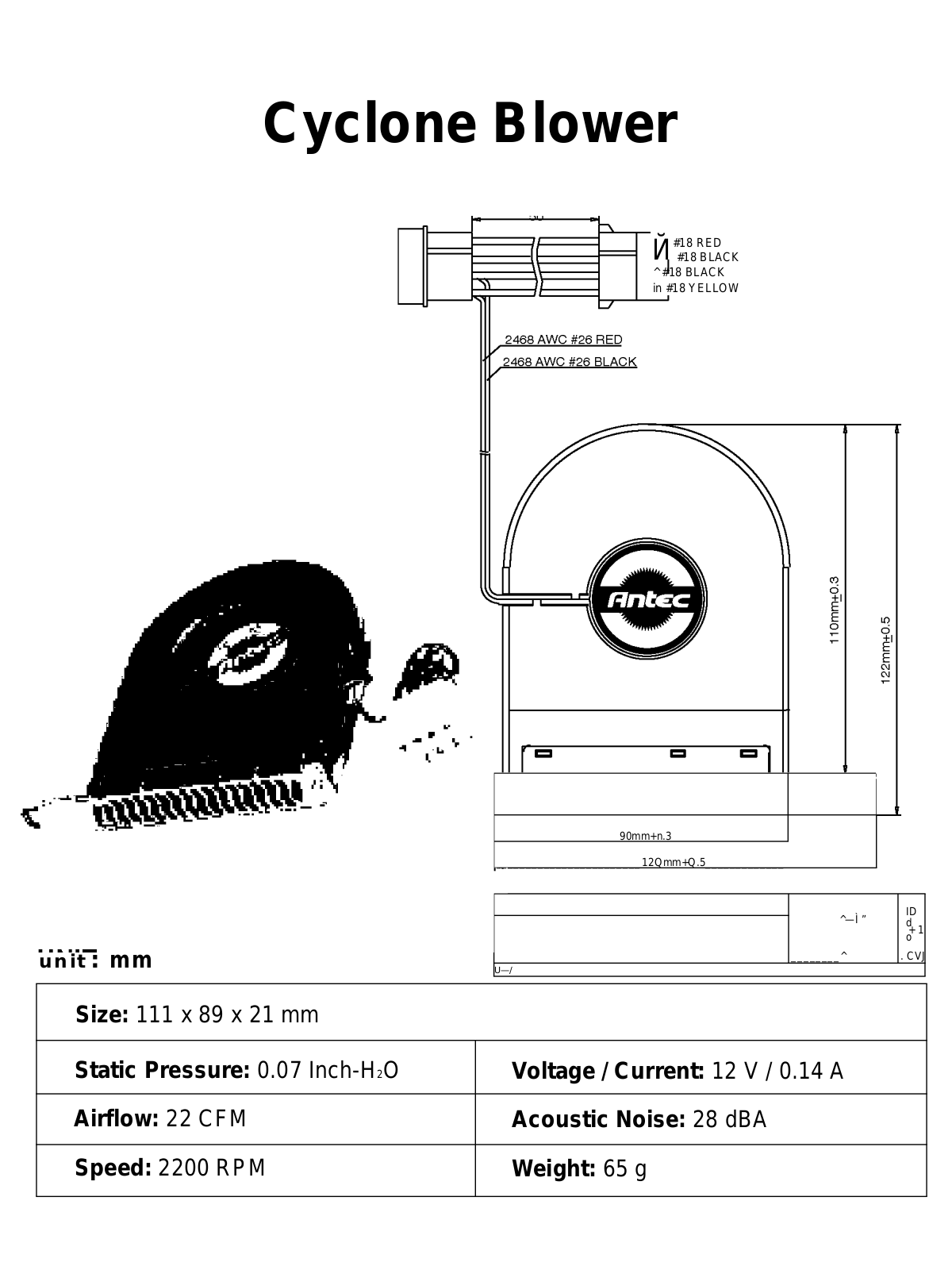 Antec Cooler none User Manual