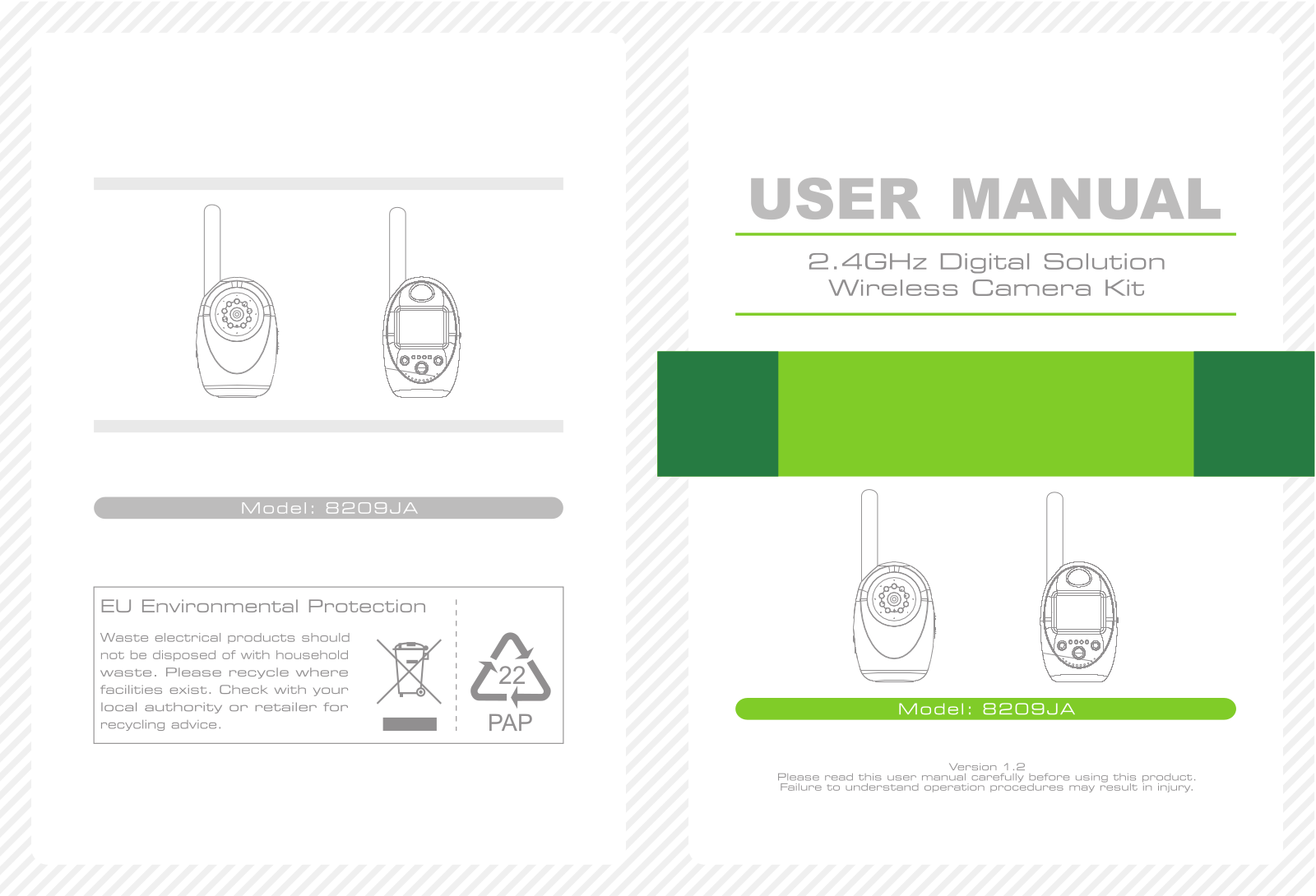 Gospell Smarthome Electronic GD8209A, GD7609A Users Manual