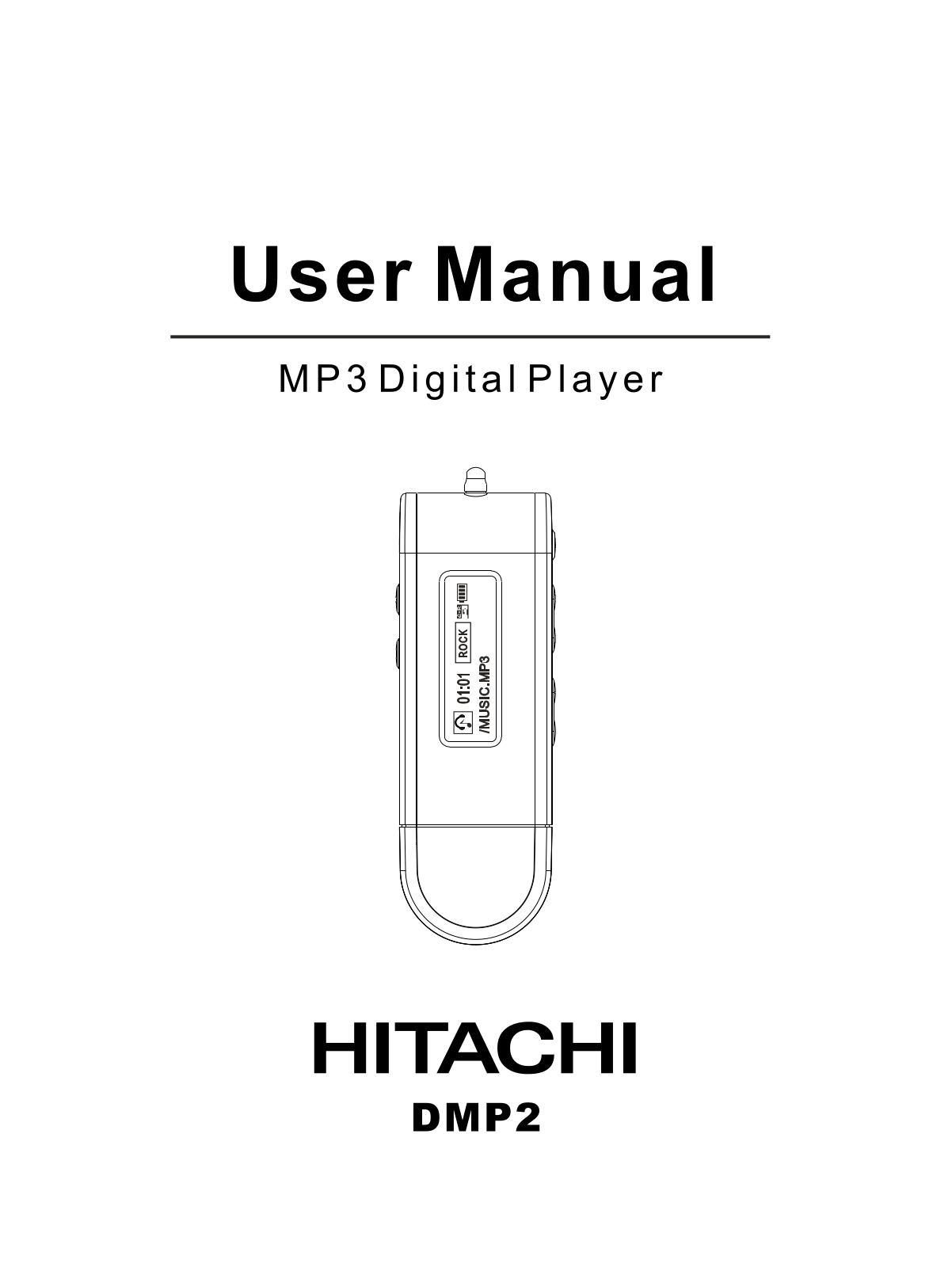 Hitachi DMP2 User Manual