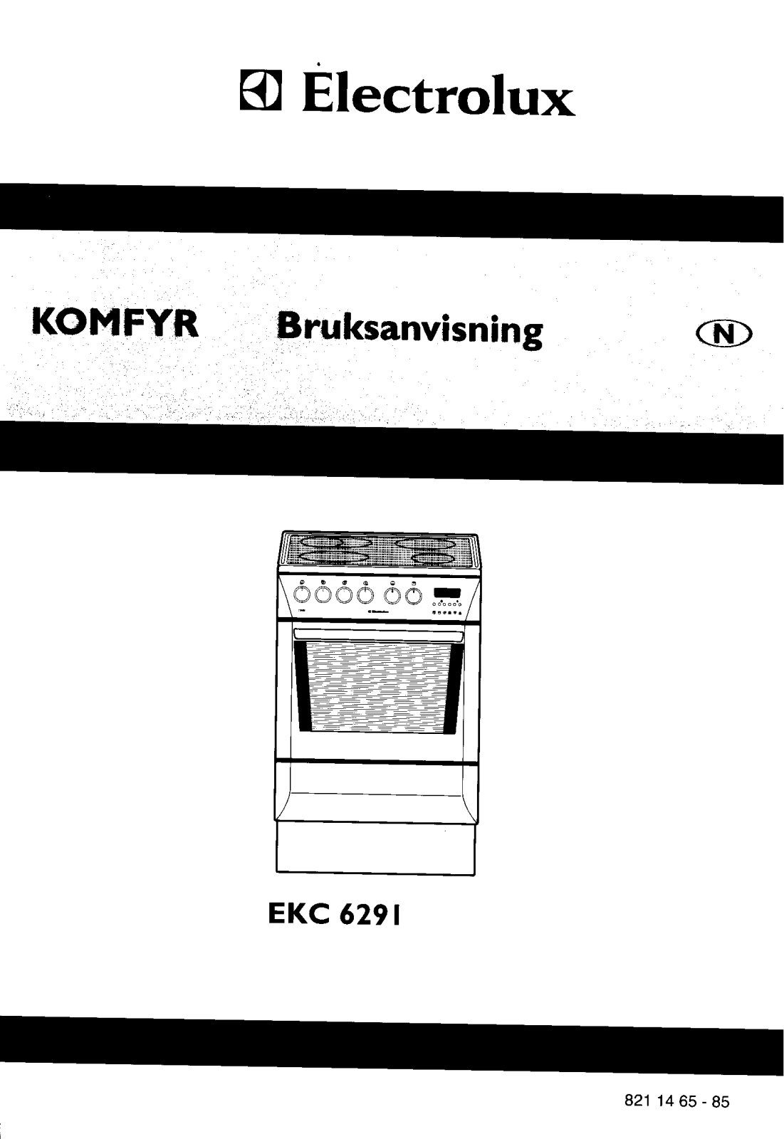 AEG EKC6291 User Manual