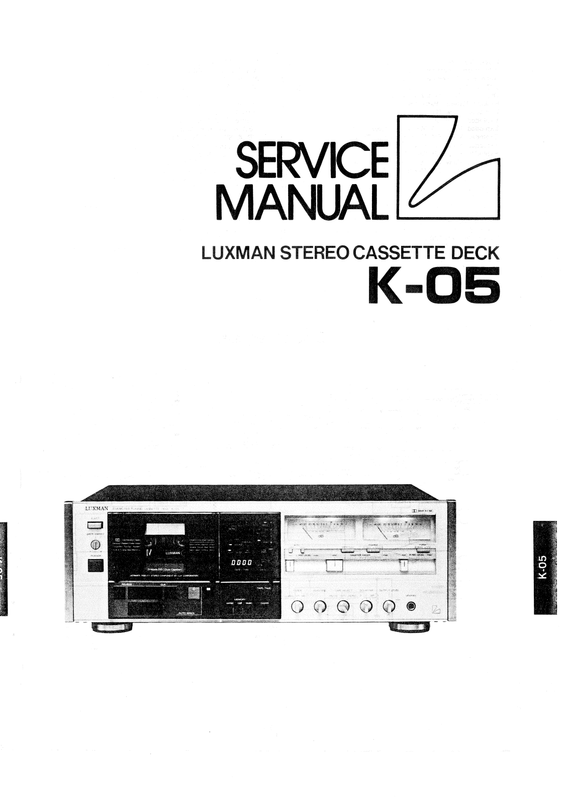 Luxman K-05 Service manual