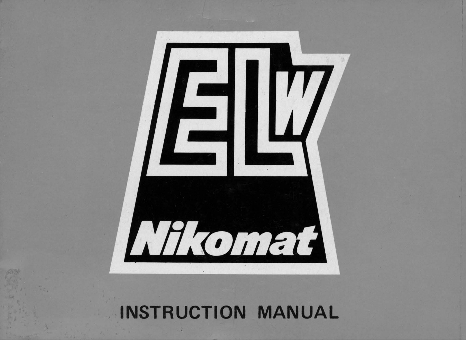 Nikon Nikomat Elw User Manual - ManualMachine.com