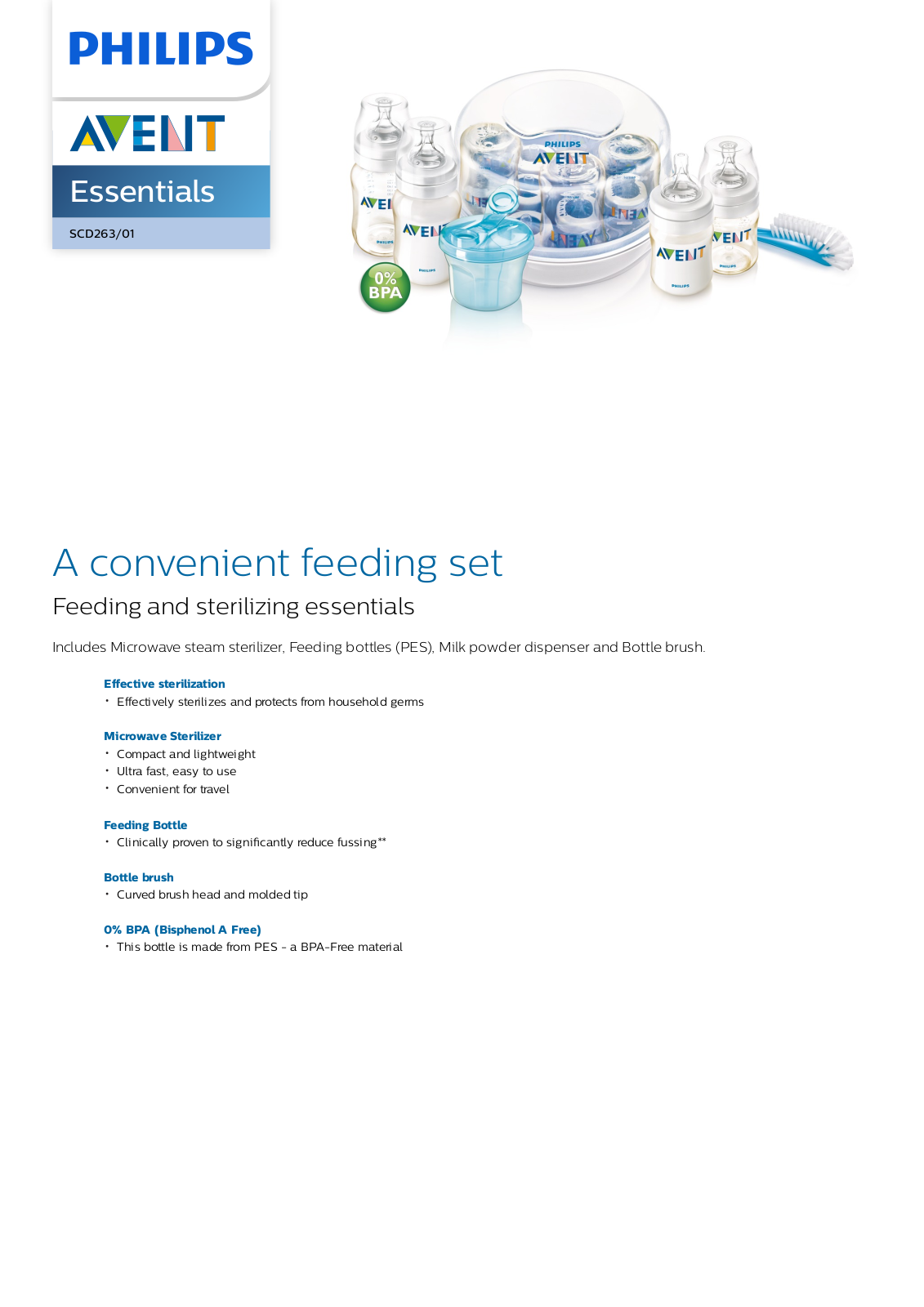 Philips SCD263/01 Leaflet - ManualMachine.com