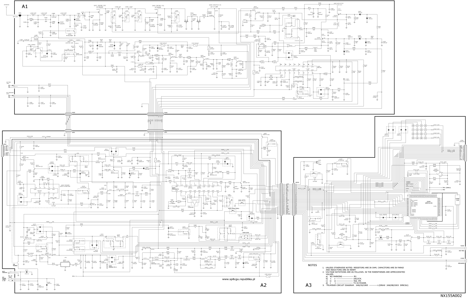 Inne CT145 Schematic