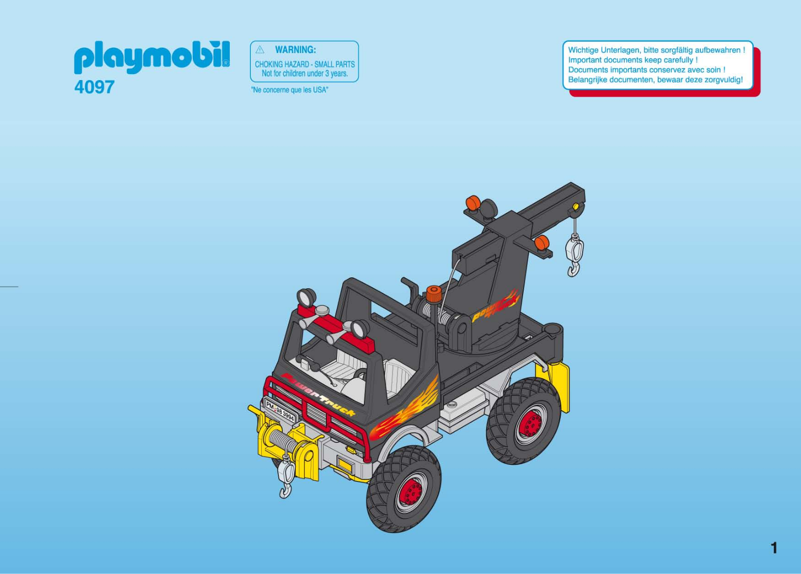 Playmobil 4097 Instructions