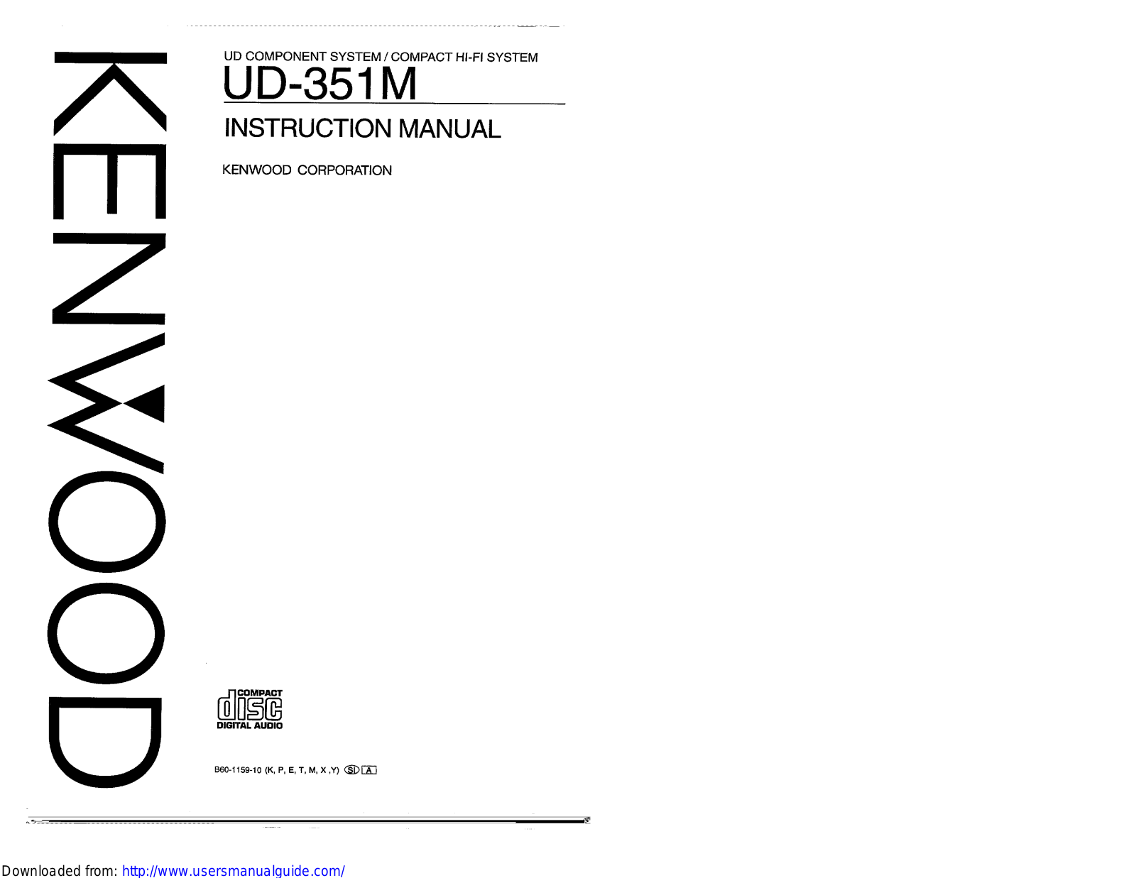 KENWOOD LS-B3, A-B3L, A-B3 User Manual