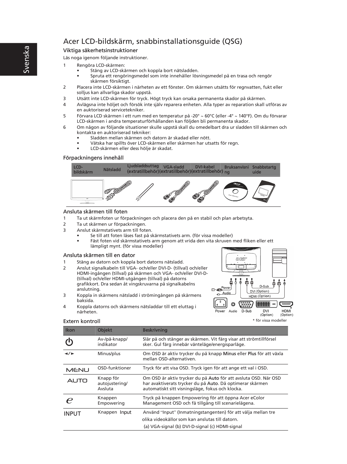 Acer H234H User Manual