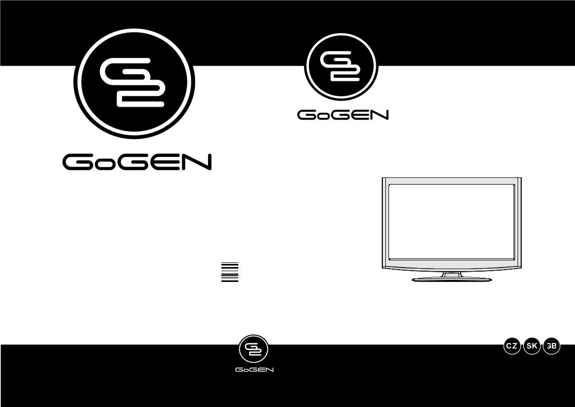 GoGEN TVL 26925LED User Manual