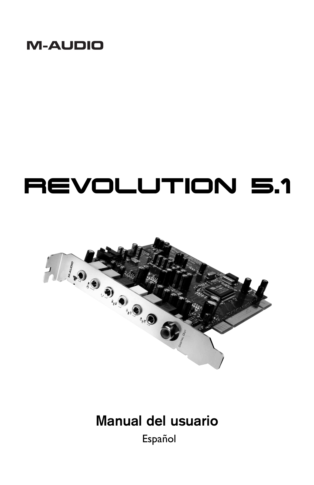 M-audio REVOLUTION 5.1 User Manual