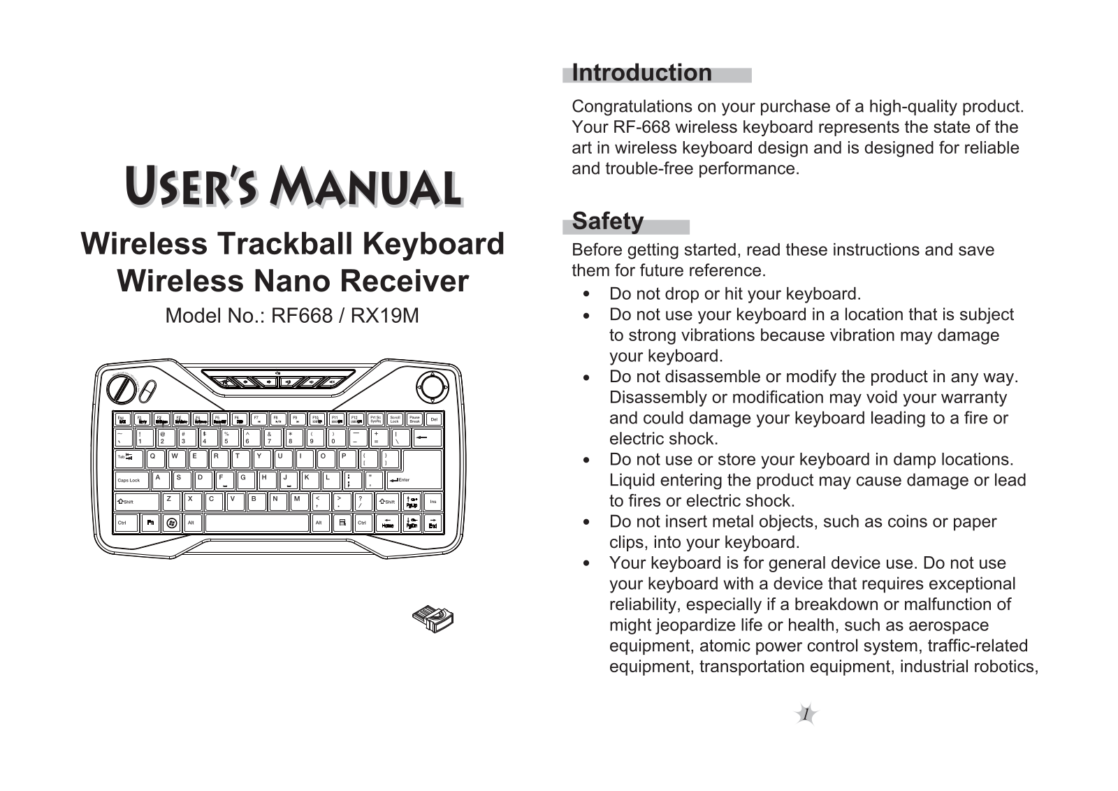 Zippy Technology RX19M Users Manual - ManualMachine.com