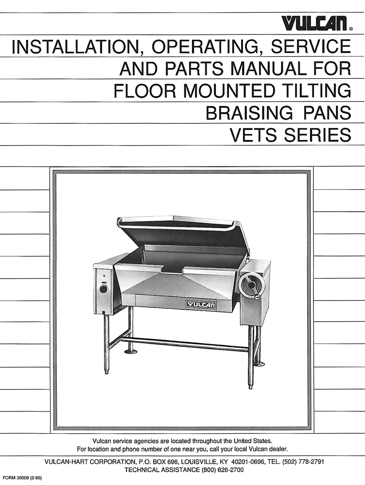 Vulcan VETS24 Service Manual