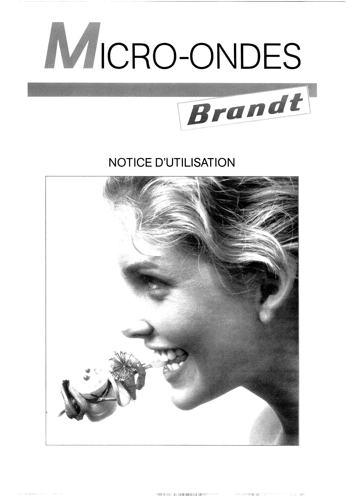 BRANDT MTG250 User Manual