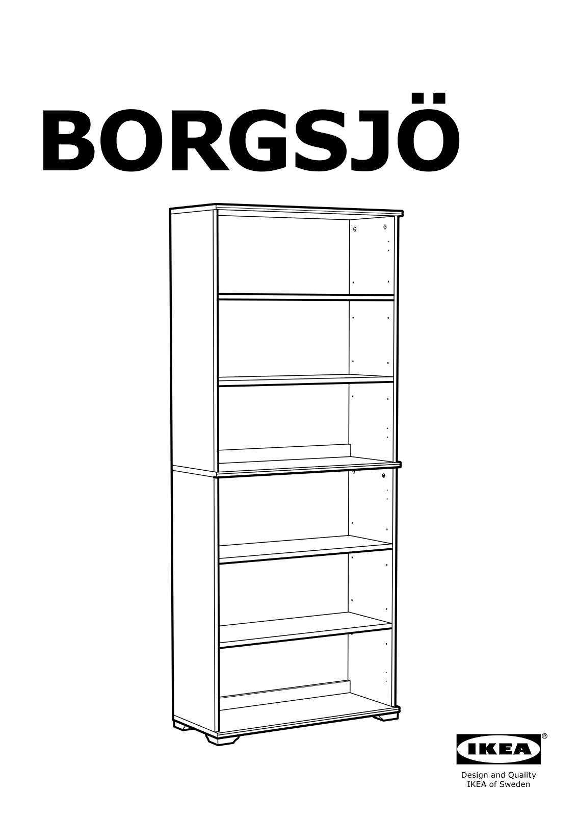 IKEA BORGSJO User Manual