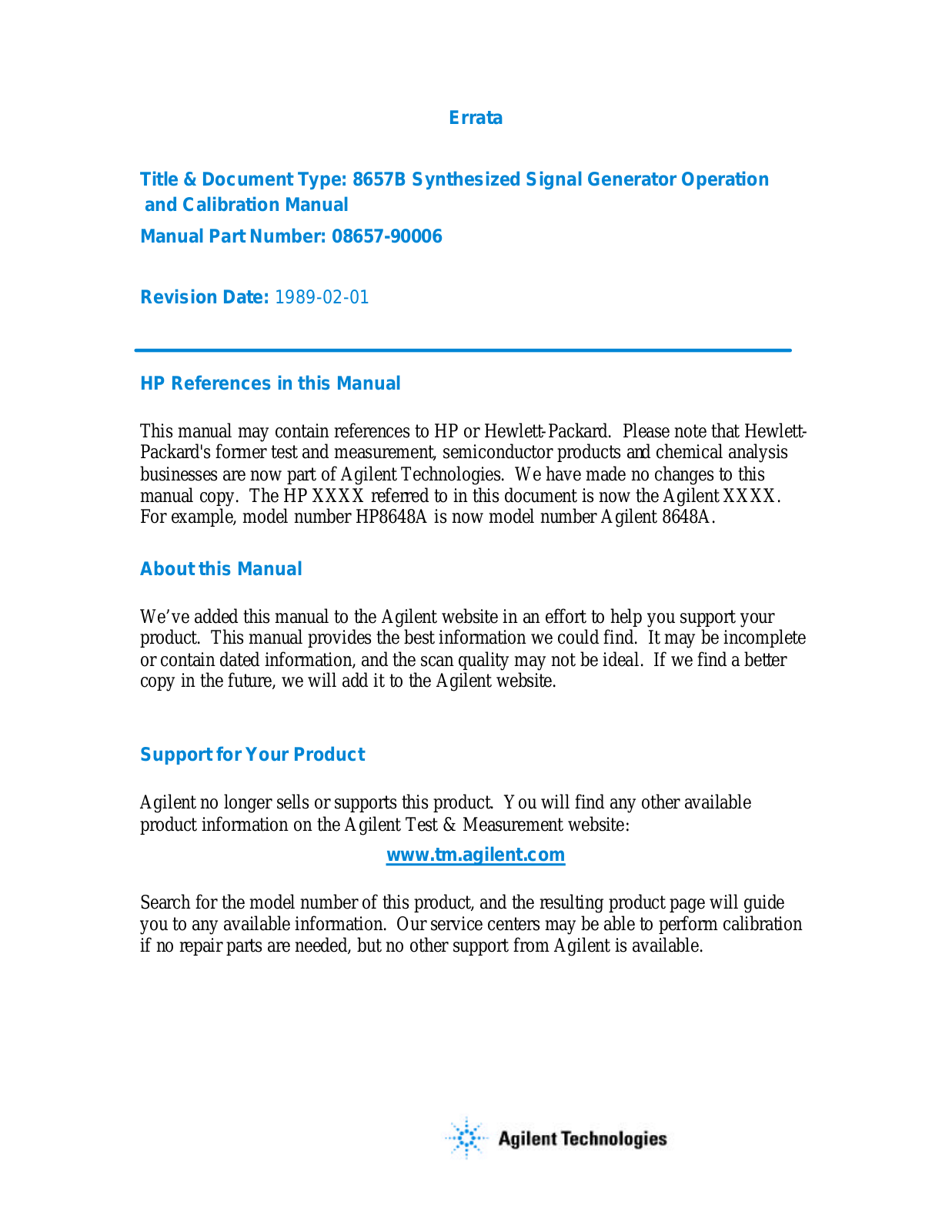 HP 8657b schematic