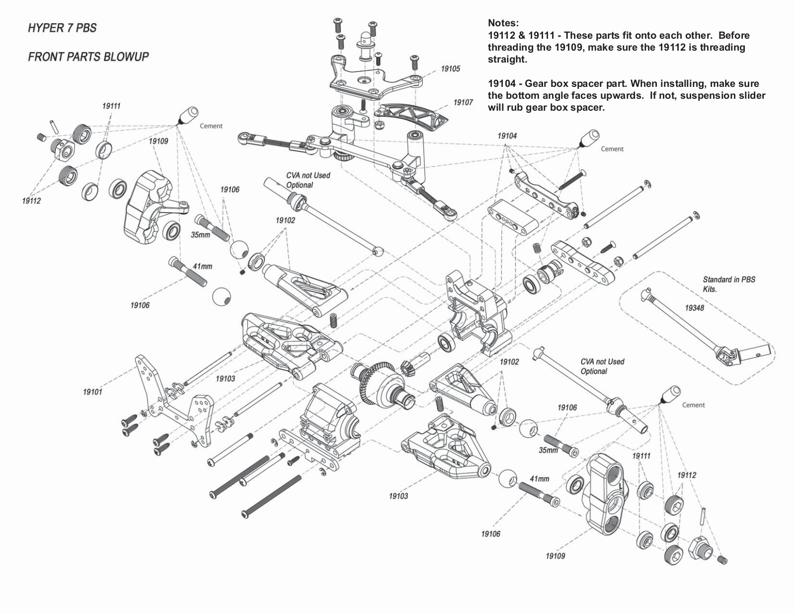 OFNA Racing Hyper 7 PBS User Manual