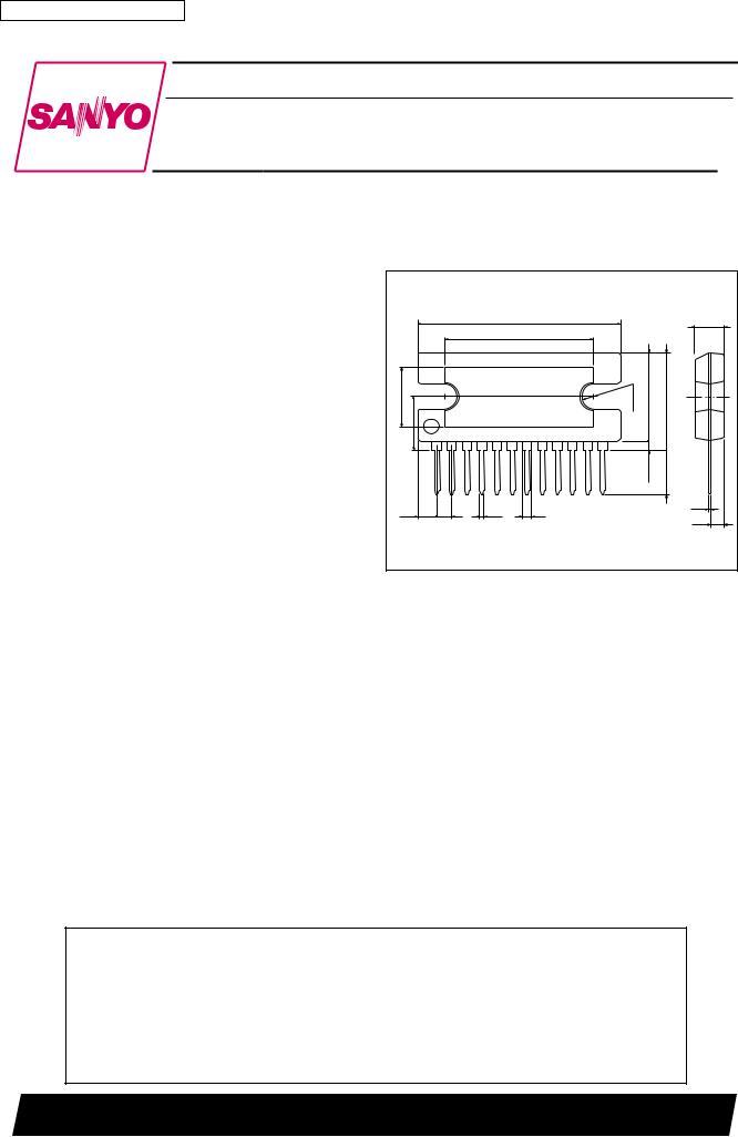 Sanyo LA4635A Specifications