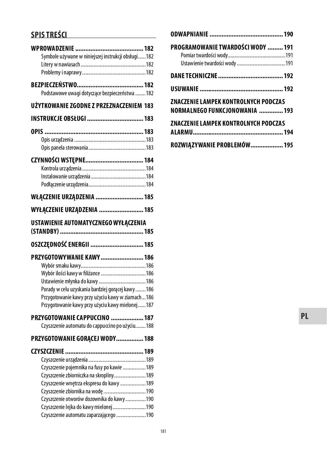 Delonghi ESAM 3000, ESAM 3200 Instructions Manual