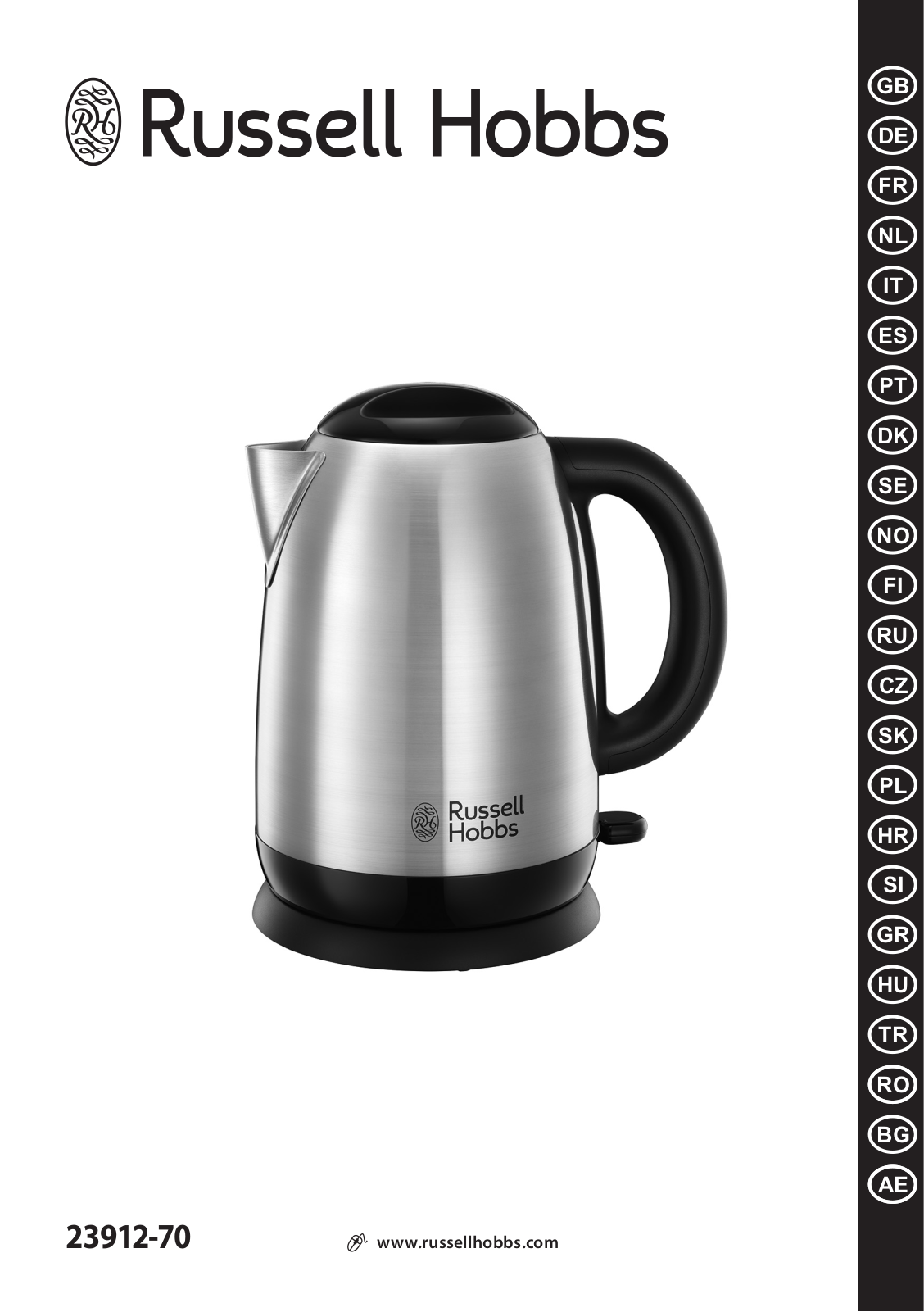 Russell hobbs 23912-70 User Manual