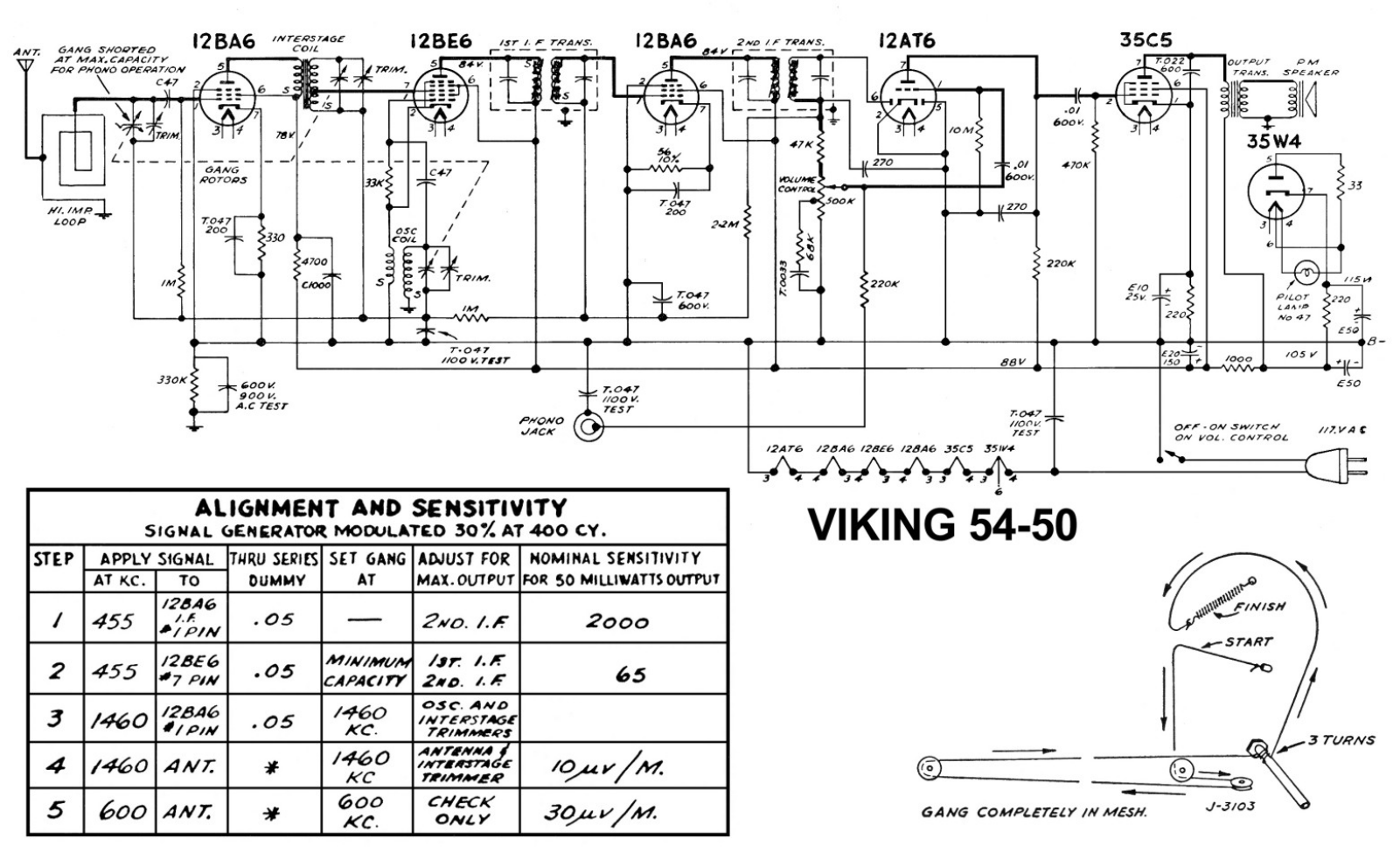 Viking 54 50 schematic