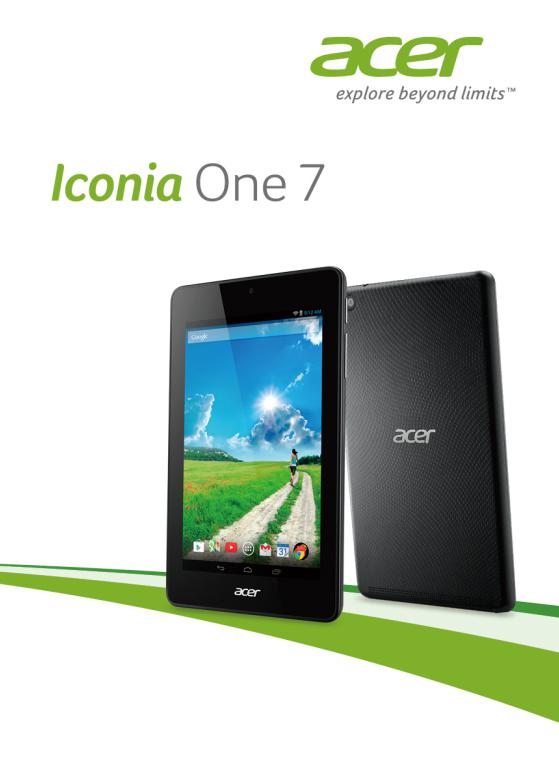 ACER ICONIA ONE 7 B1-730HD User Manual