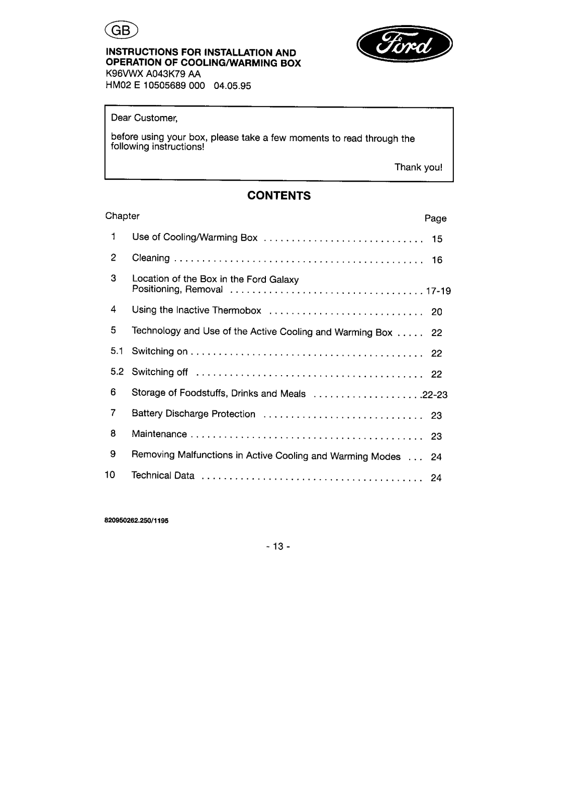 AEG-Electrolux RC1080, RC080 User Manual