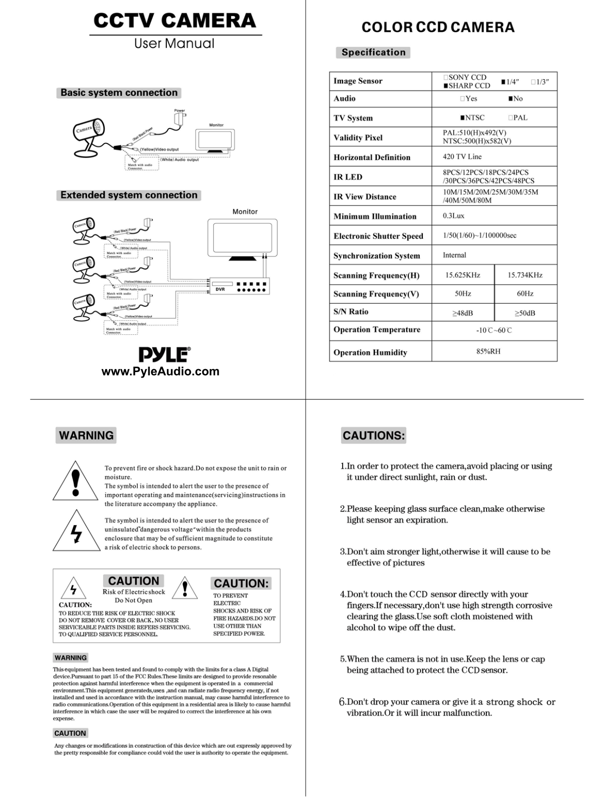 Pyle PHCM31 User guide - ManualMachine.com