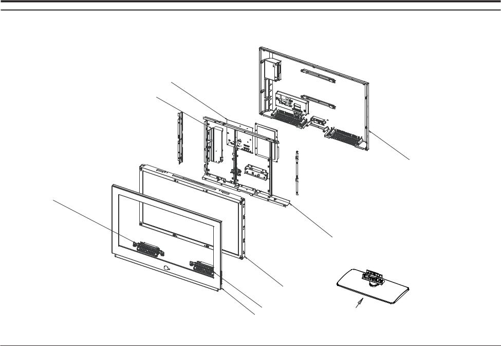 Samsung LE40N73BD 10 Exploded View & Part List