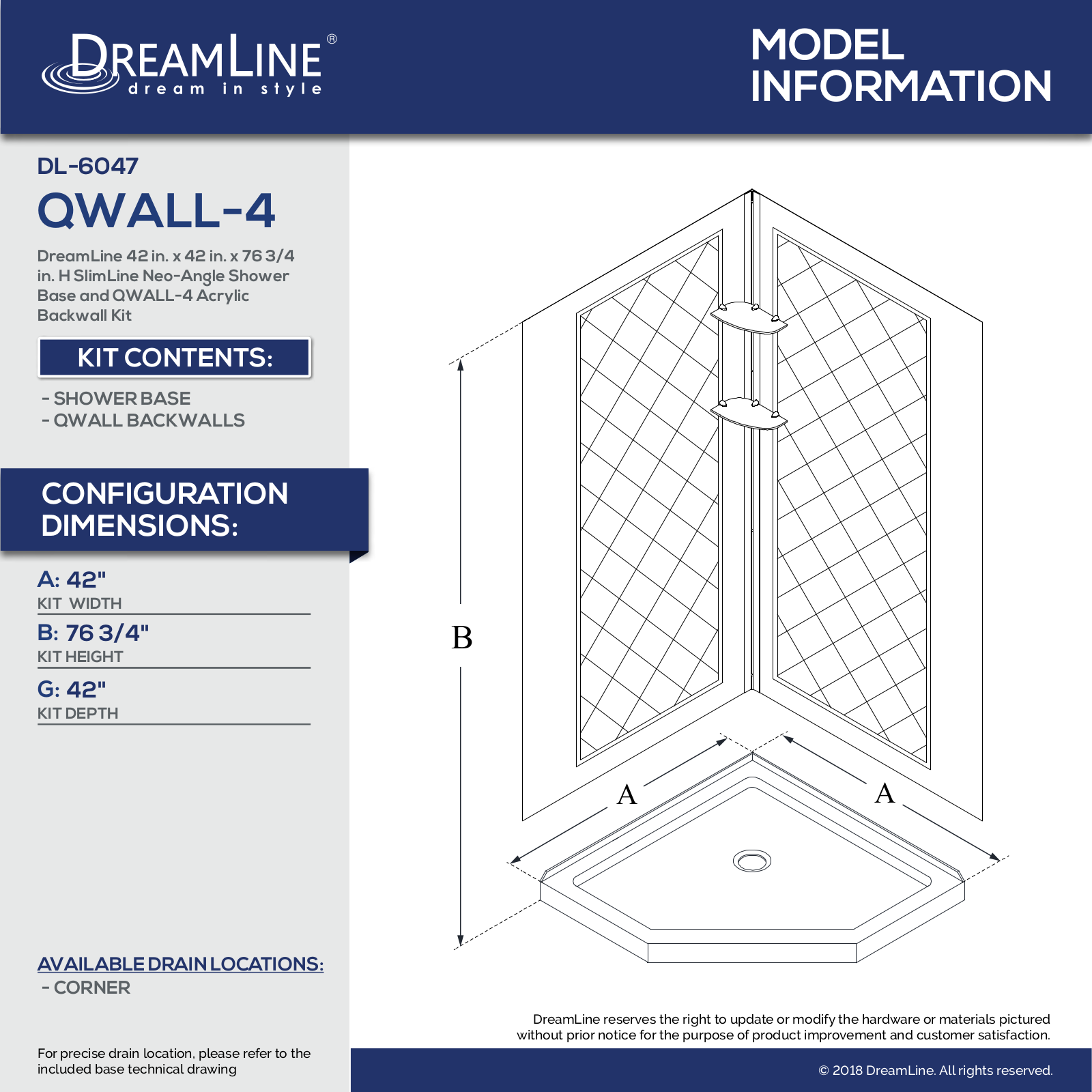 DreamLine DLN10055 Specifications - ManualMachine.com