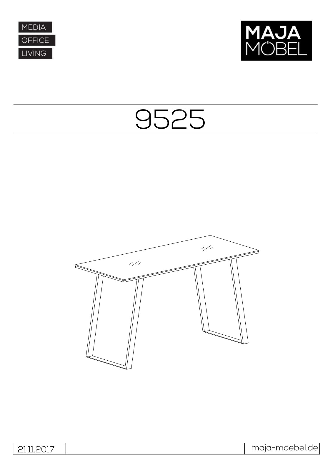 Maja Mobel 9525 Assembly instructions - ManualMachine.com