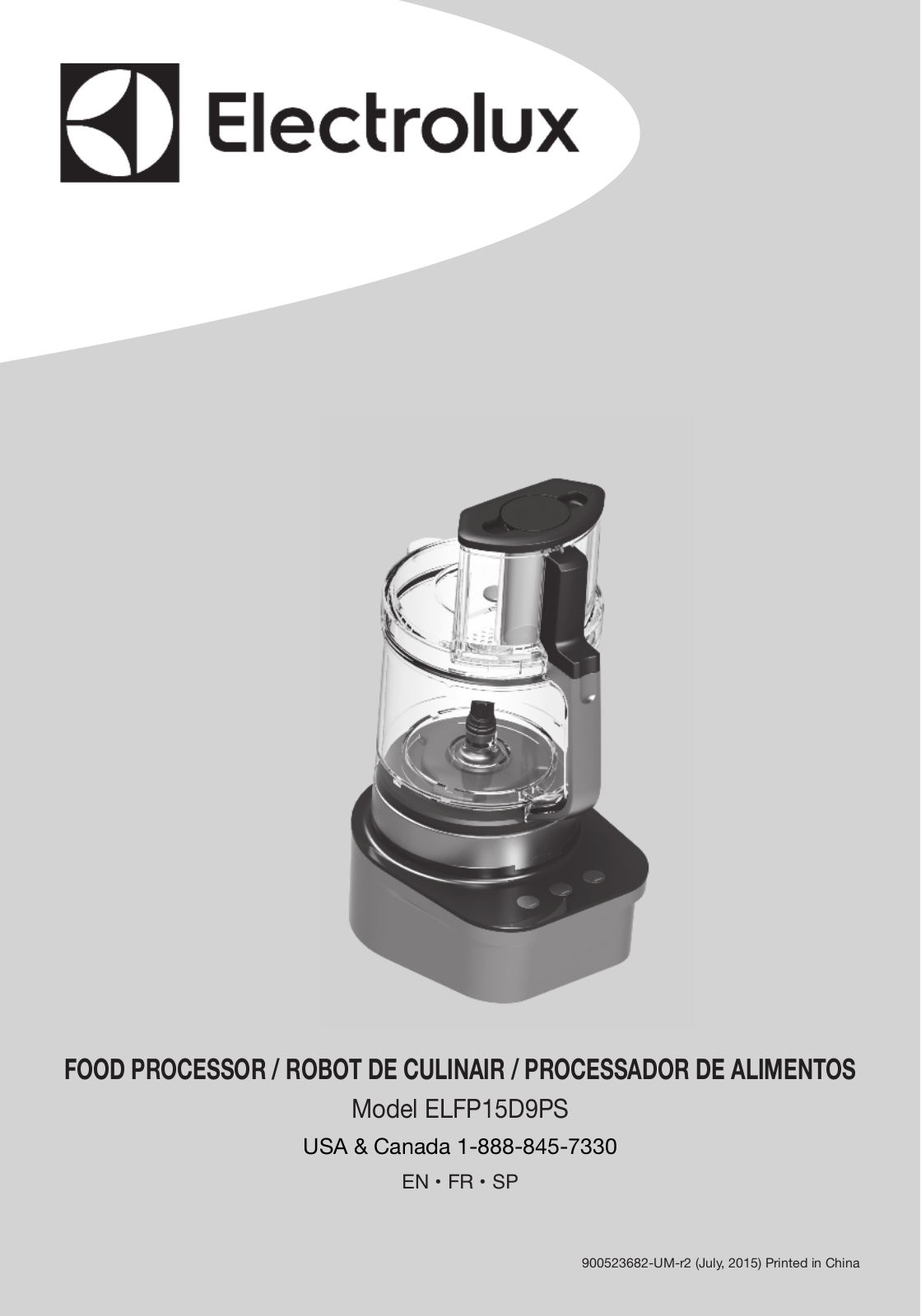 Electrolux ELFP15D9PS User Manual - ManualMachine.com