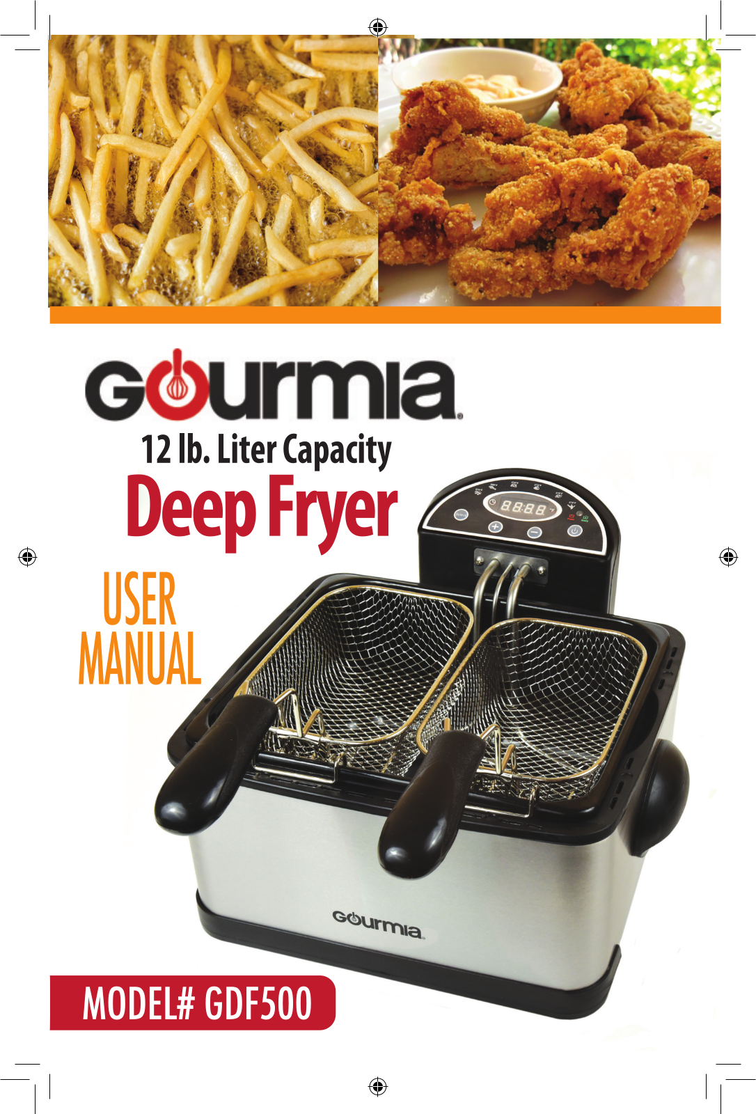 Gourmia GDF500 User Manual