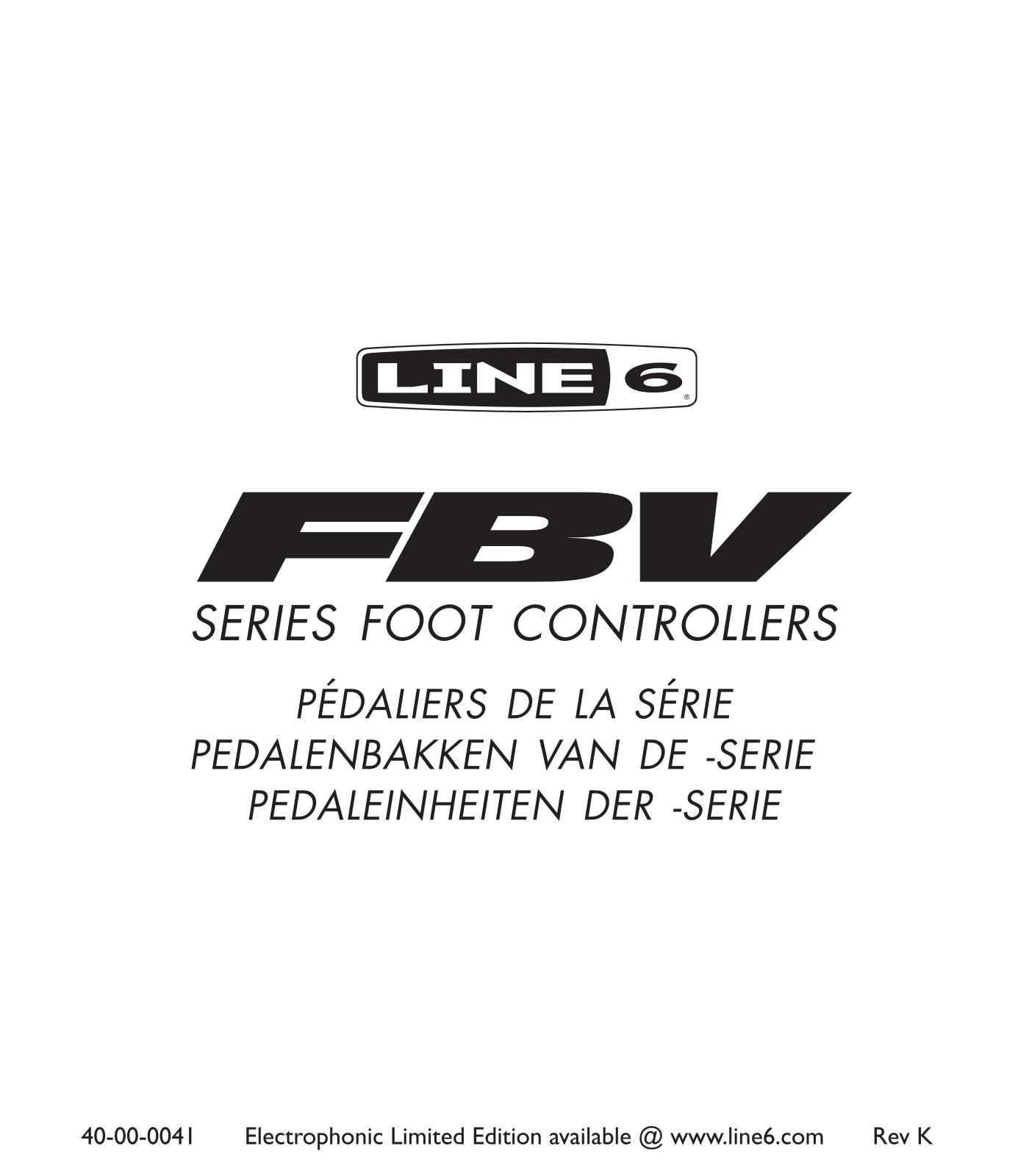 Line 6 FBV2, FBV4, FBV Shortboard, FBV, FBV Express User Manual