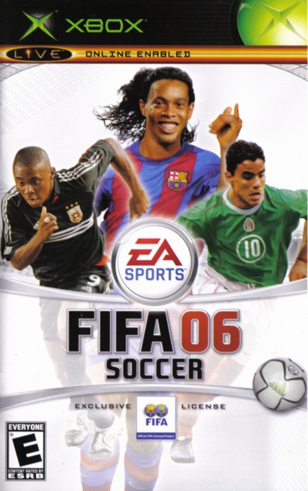 Games Microsoft XBOX FIFA 2006 User Manual