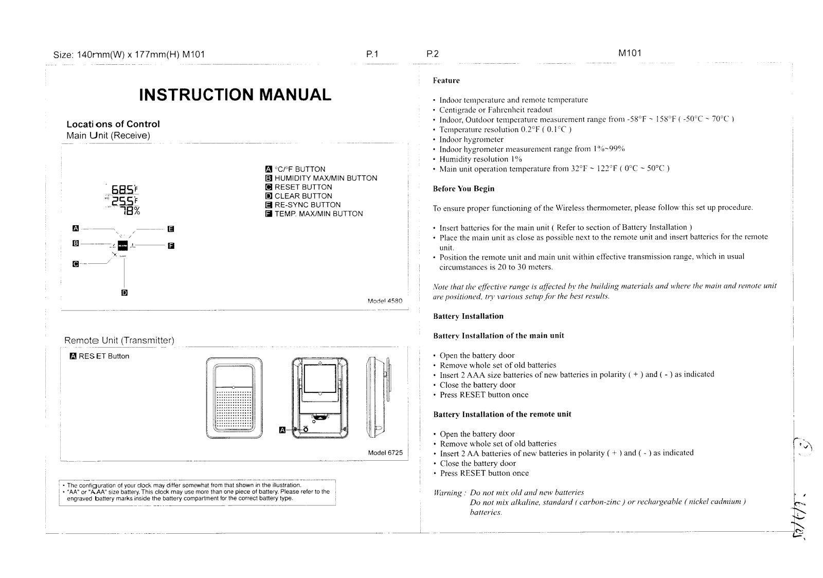 Electronics Tomorrow 458090805 User Manual