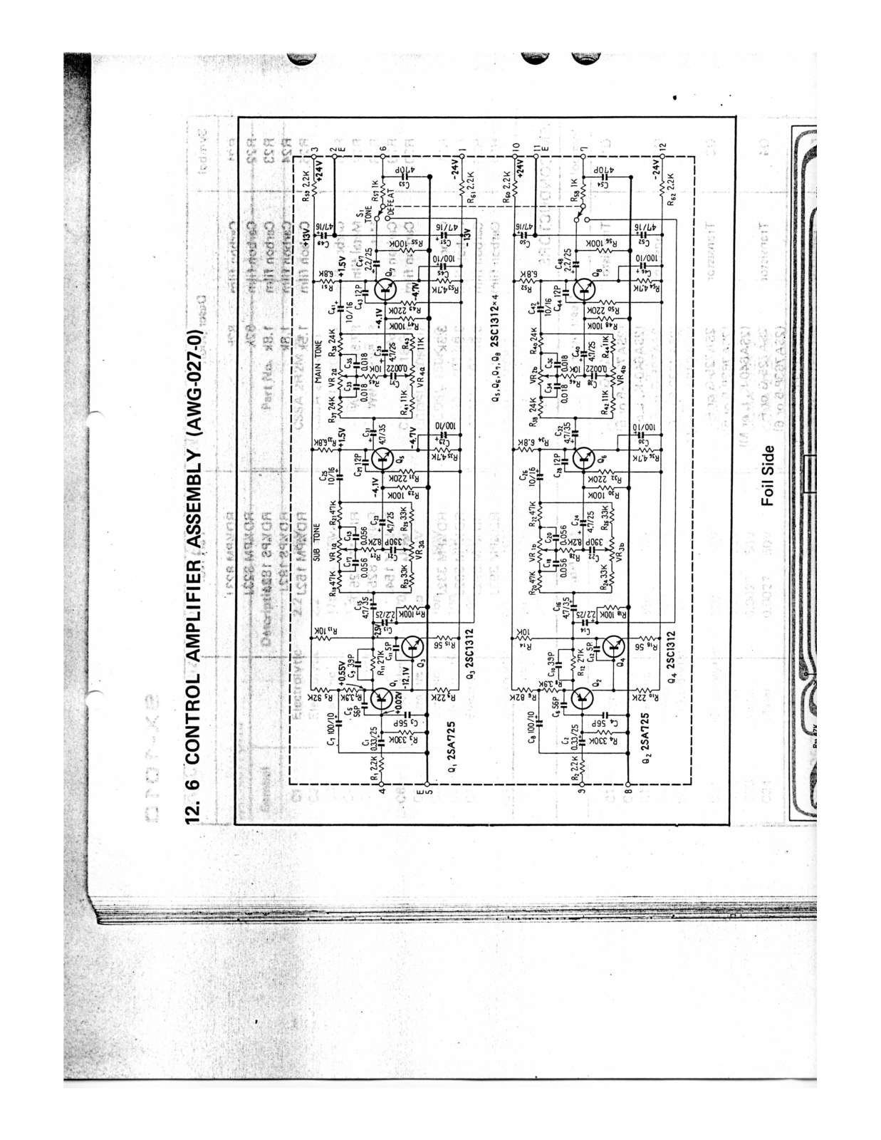 Pioneer SX-1010 Schematic