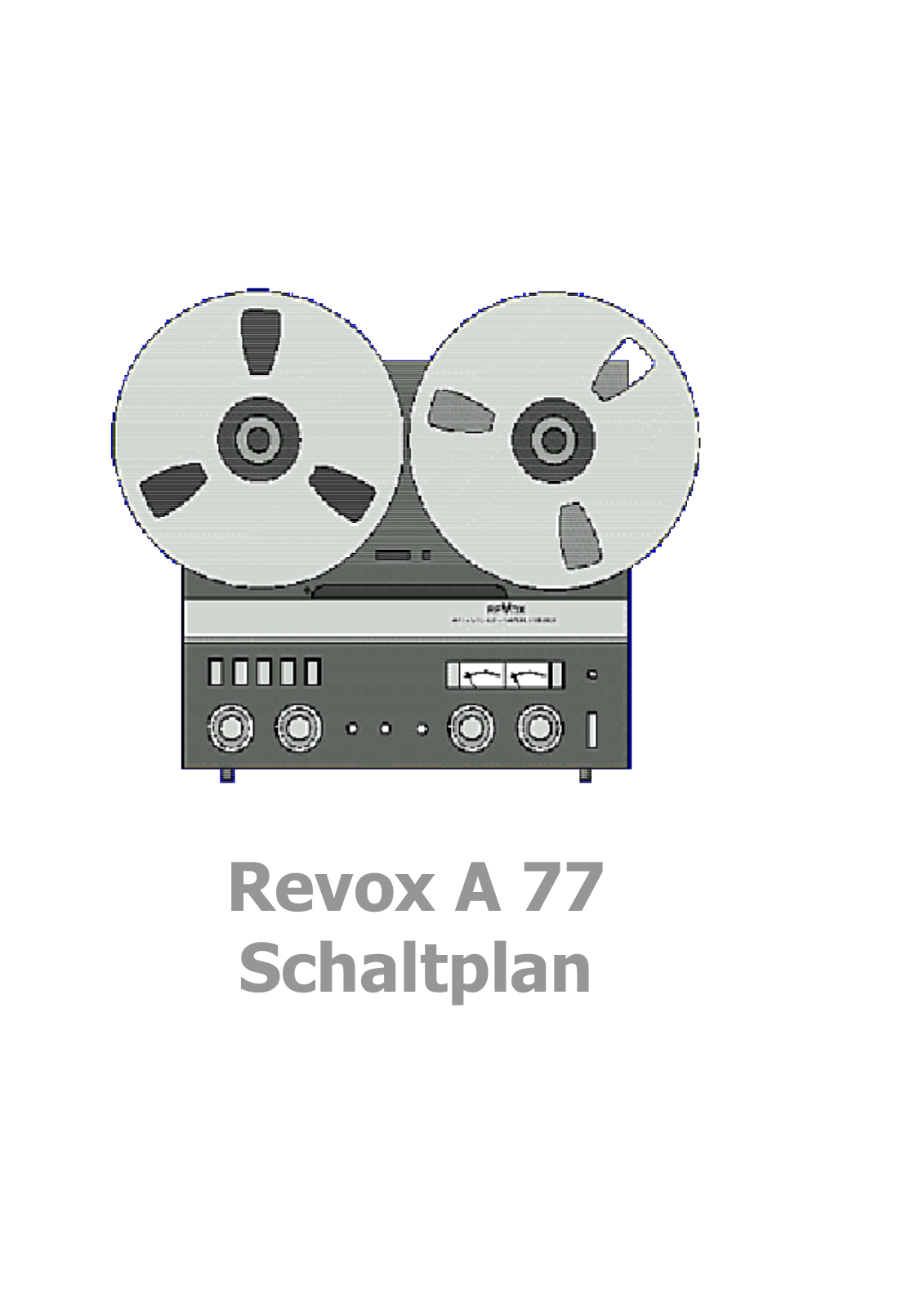 Revox A-77 Schematic