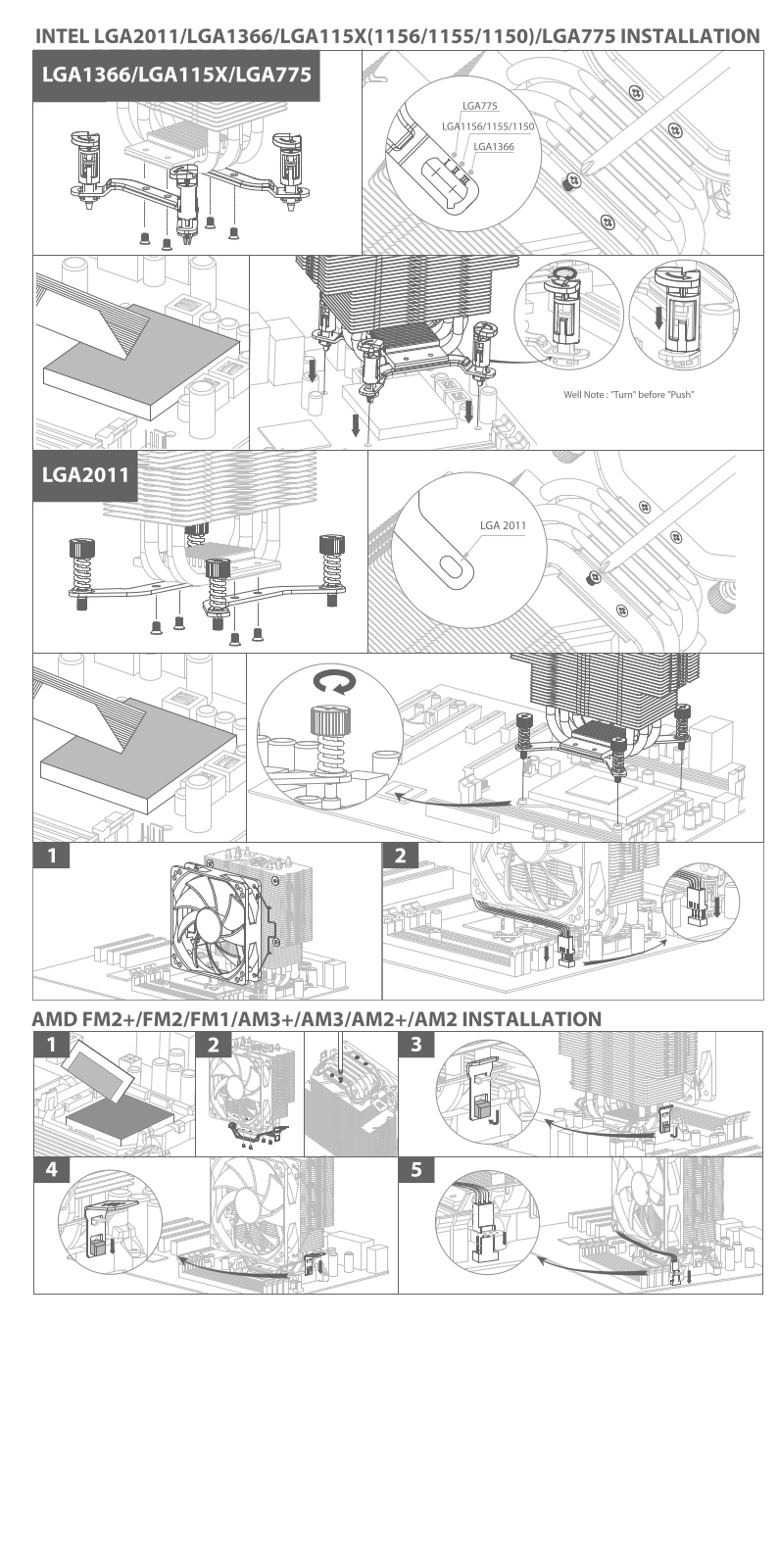 DeepCool Gammaxx 400 operation manual