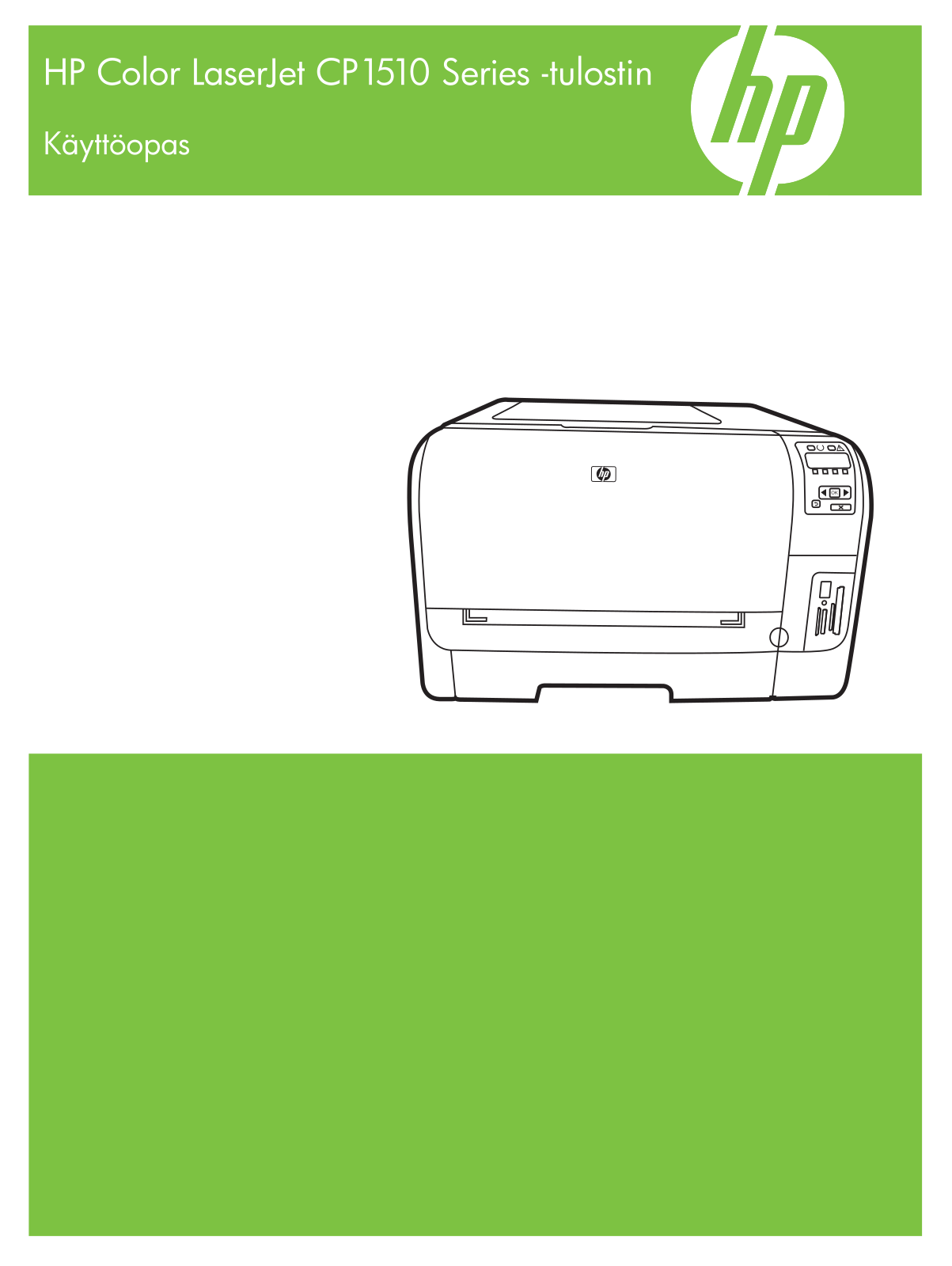 HP LaserJet CP1510 User's Guide