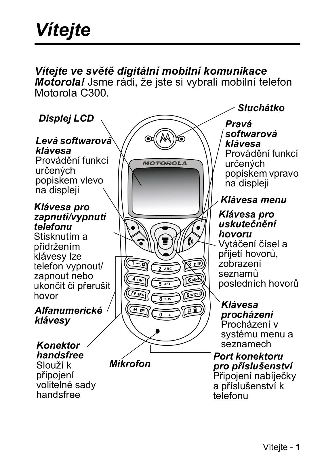 Motorola C300 User Manual