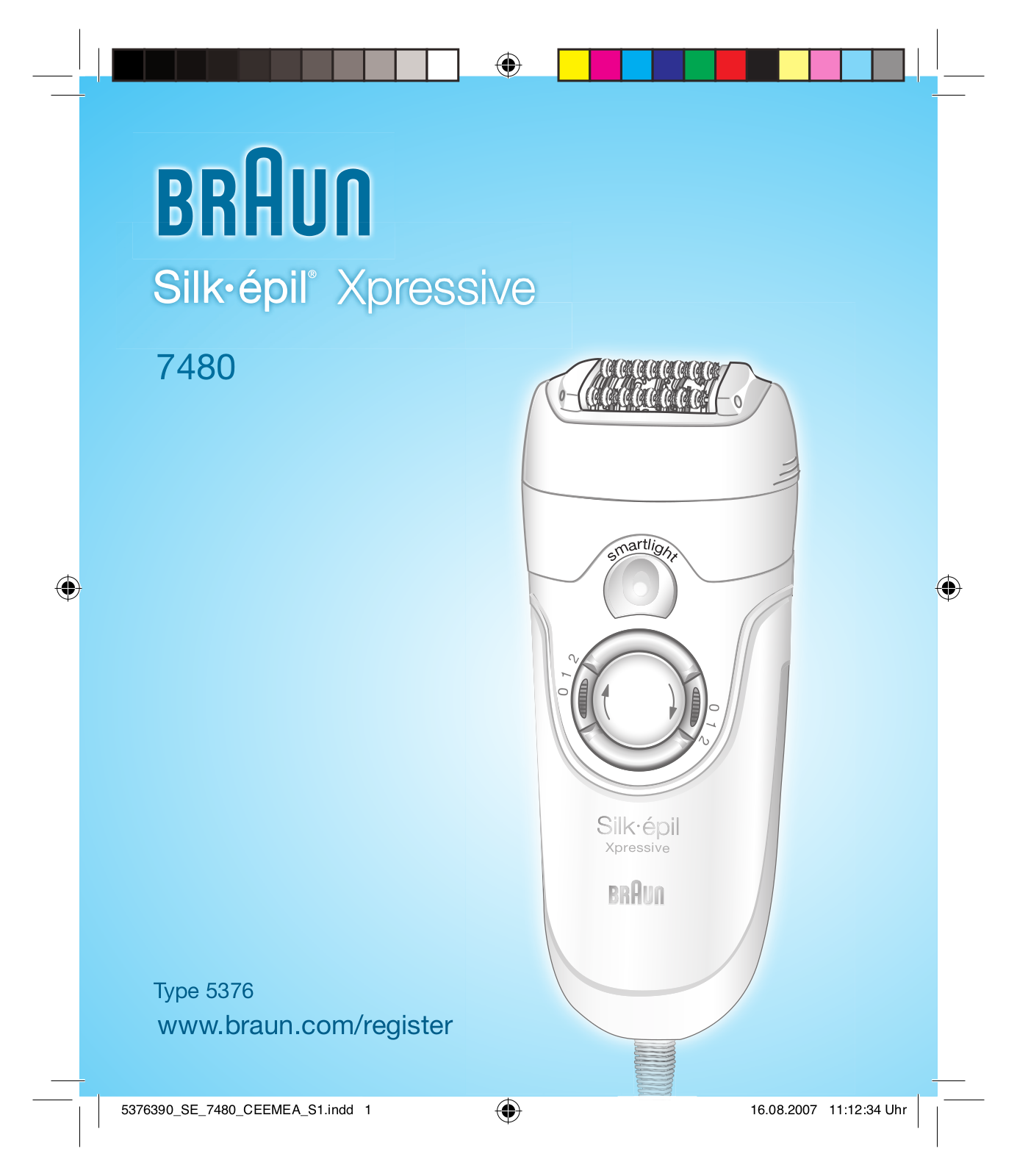 BRAUN 7480 User Manual