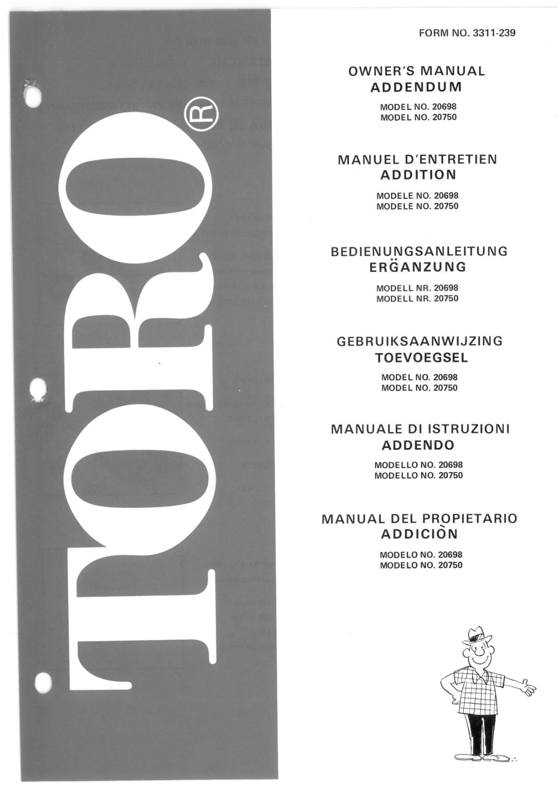 Toro 20698 Operator's Manual