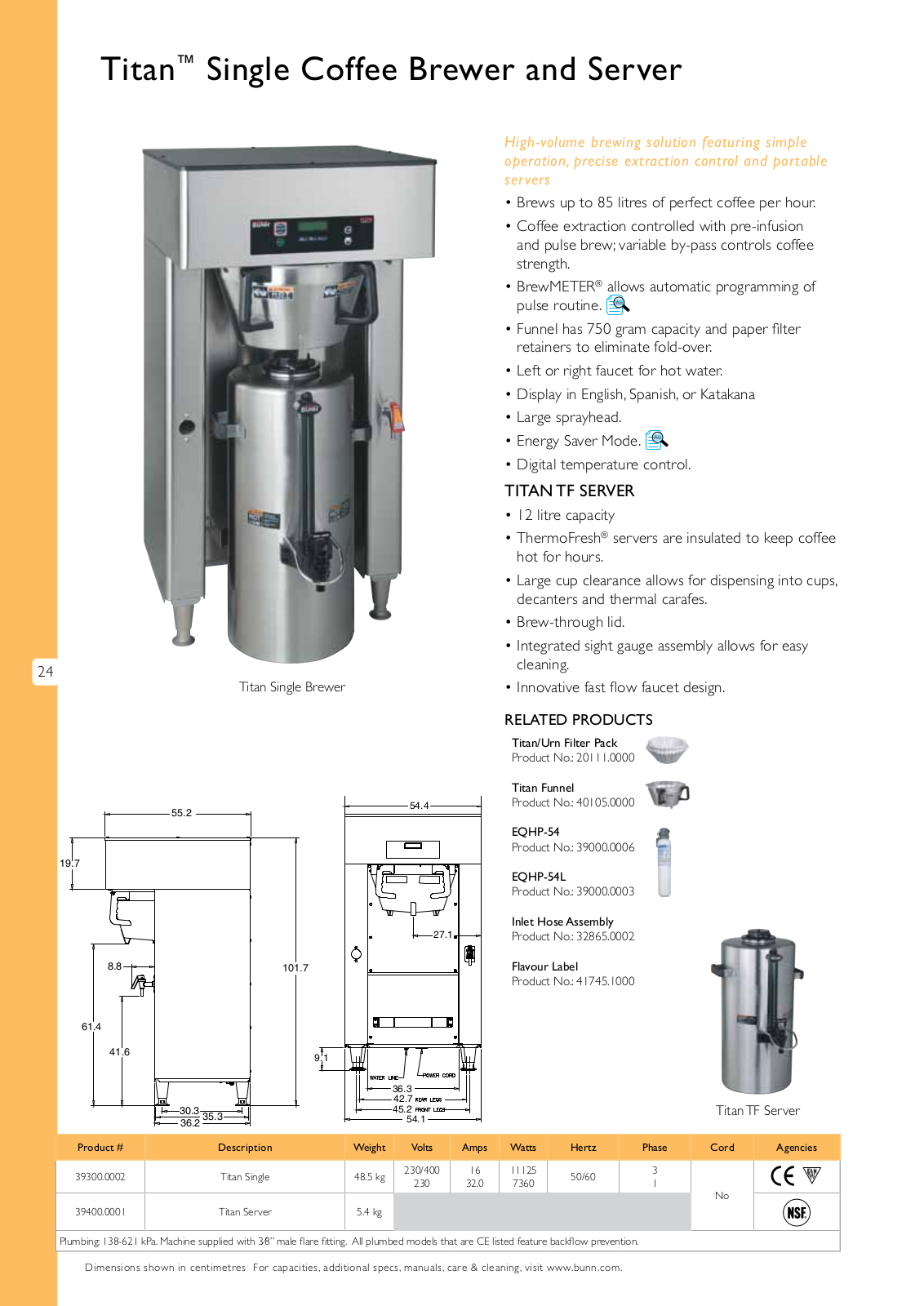 Bunn Coffee Maker 1.5 GPR User Manual