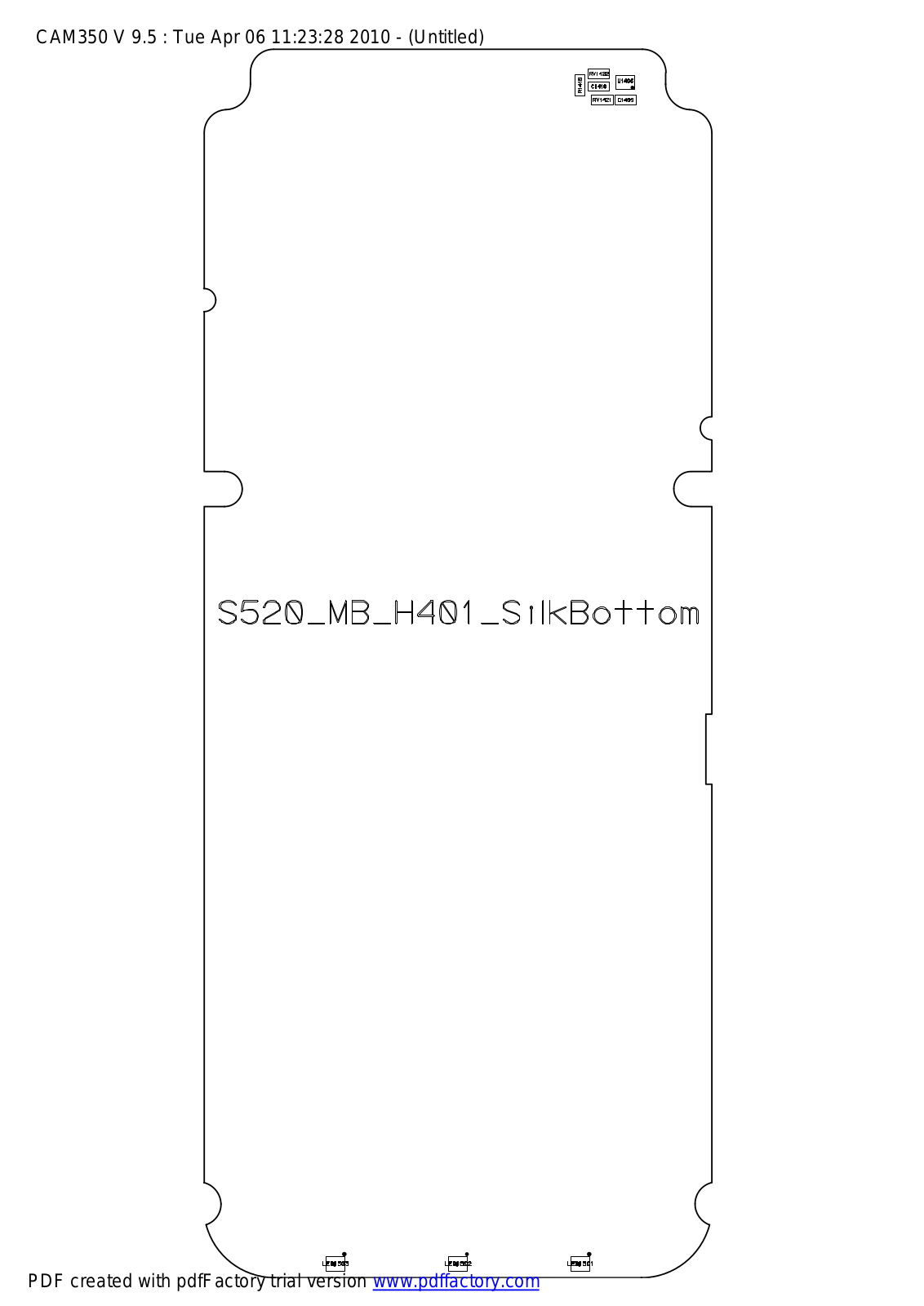 Lenovo S520 Assembly bottom