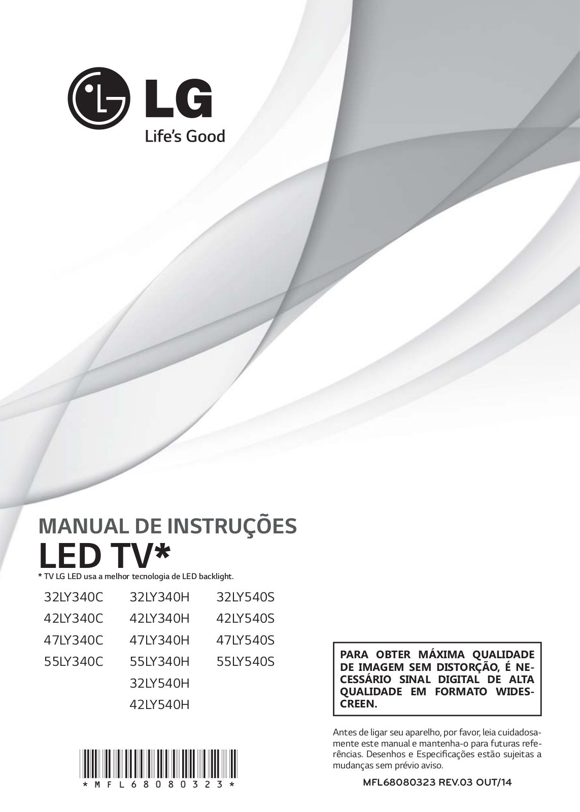 LG 32LY340H, 42LY340H User Guide