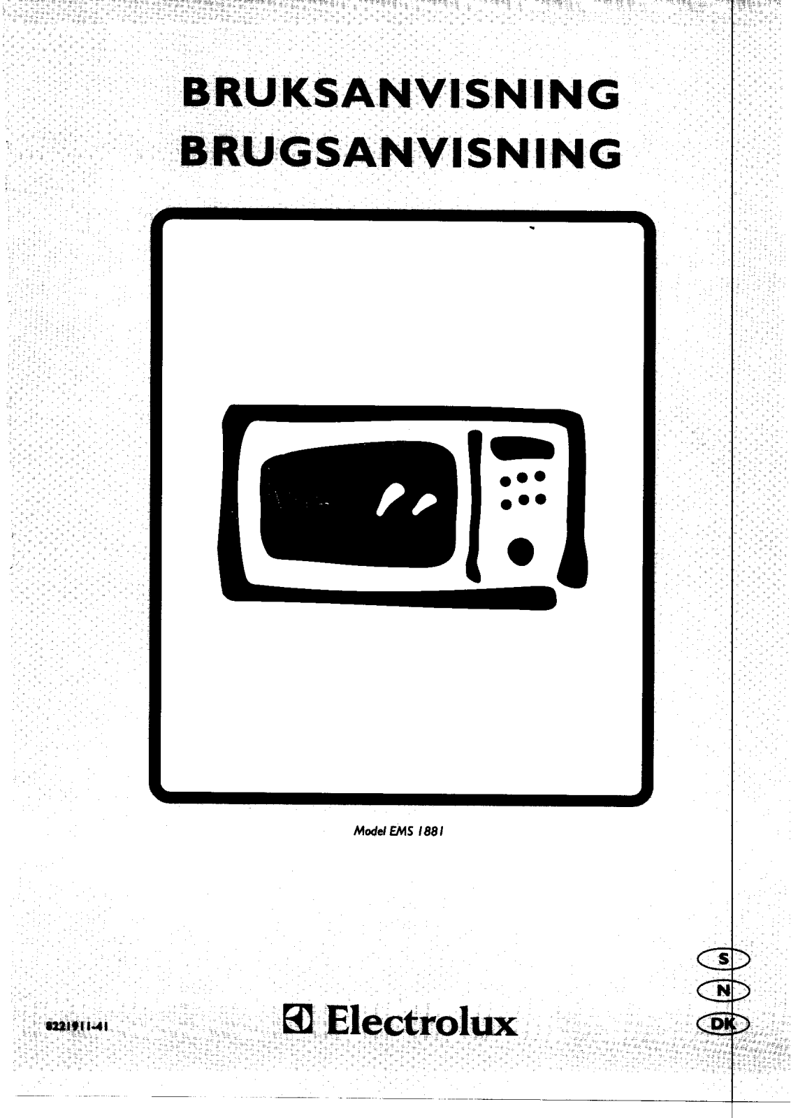 AEG-Electrolux EMS1881 User Manual