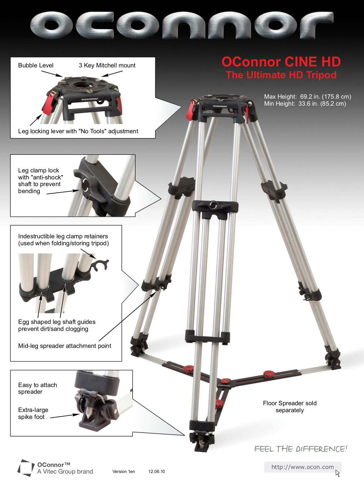 O`Connor C120EX-CINEM-F User Manual